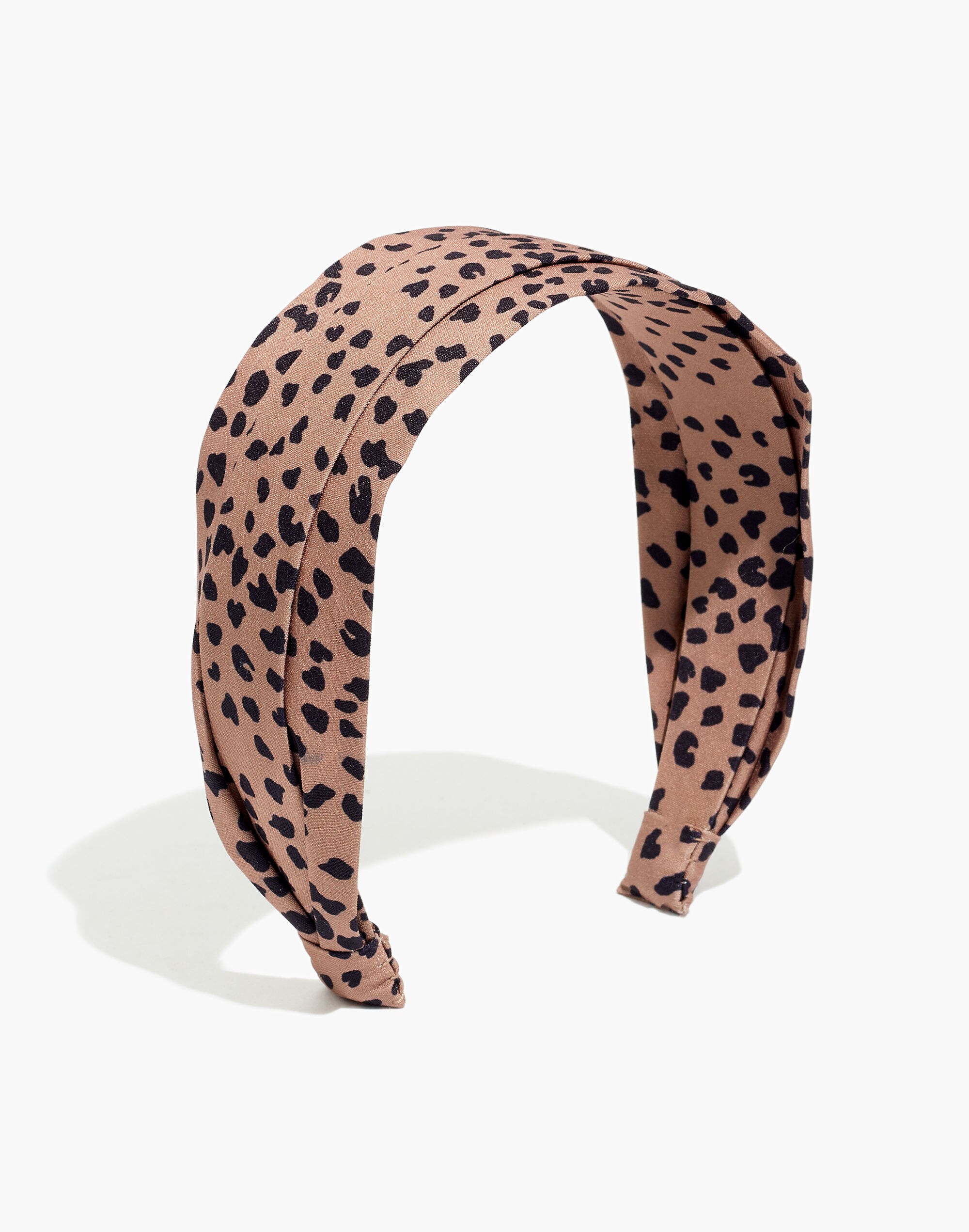 Wide Pleated Fabric Headband