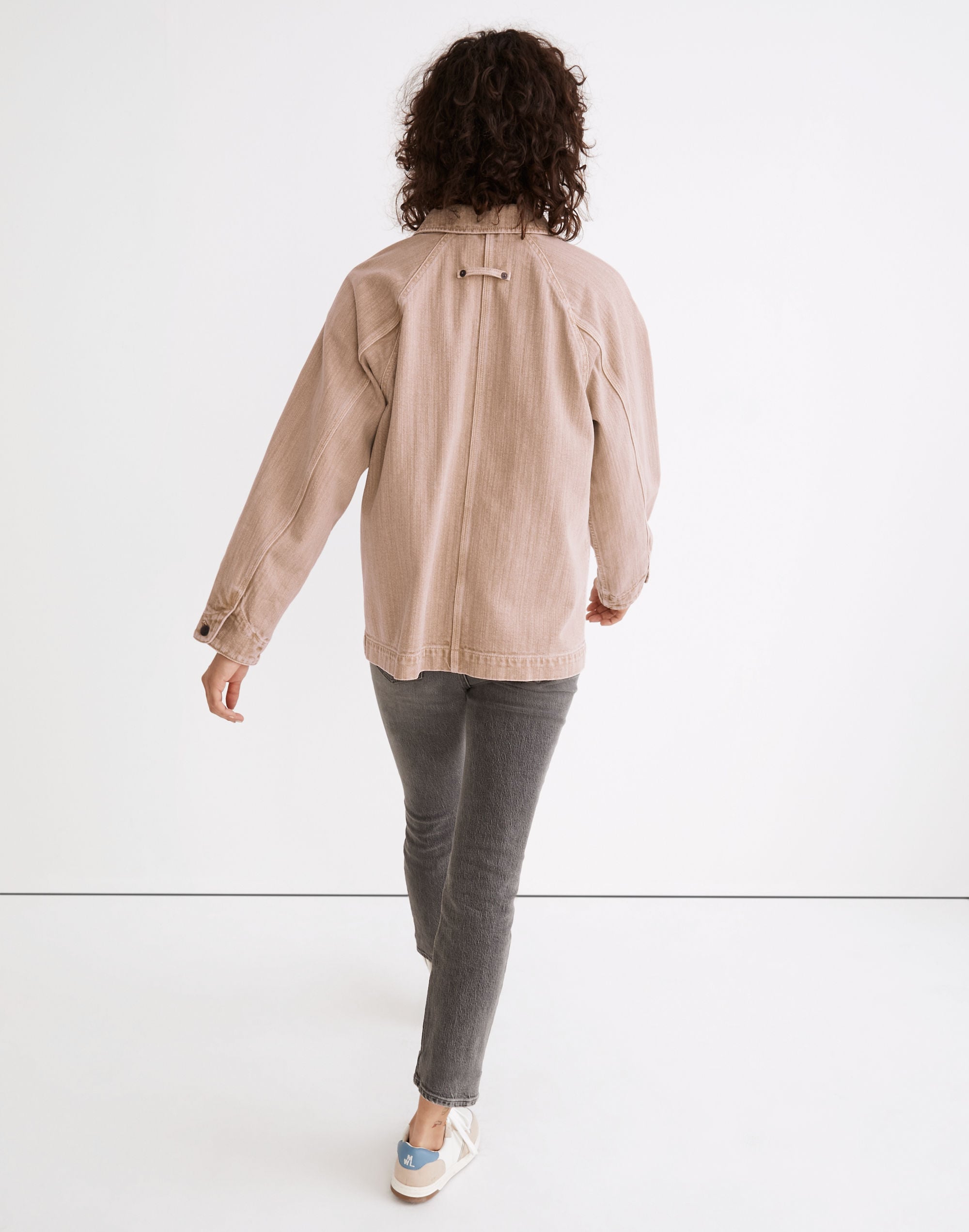 Madewell x Backdrop Studio Hours Oversized Chore Jacket