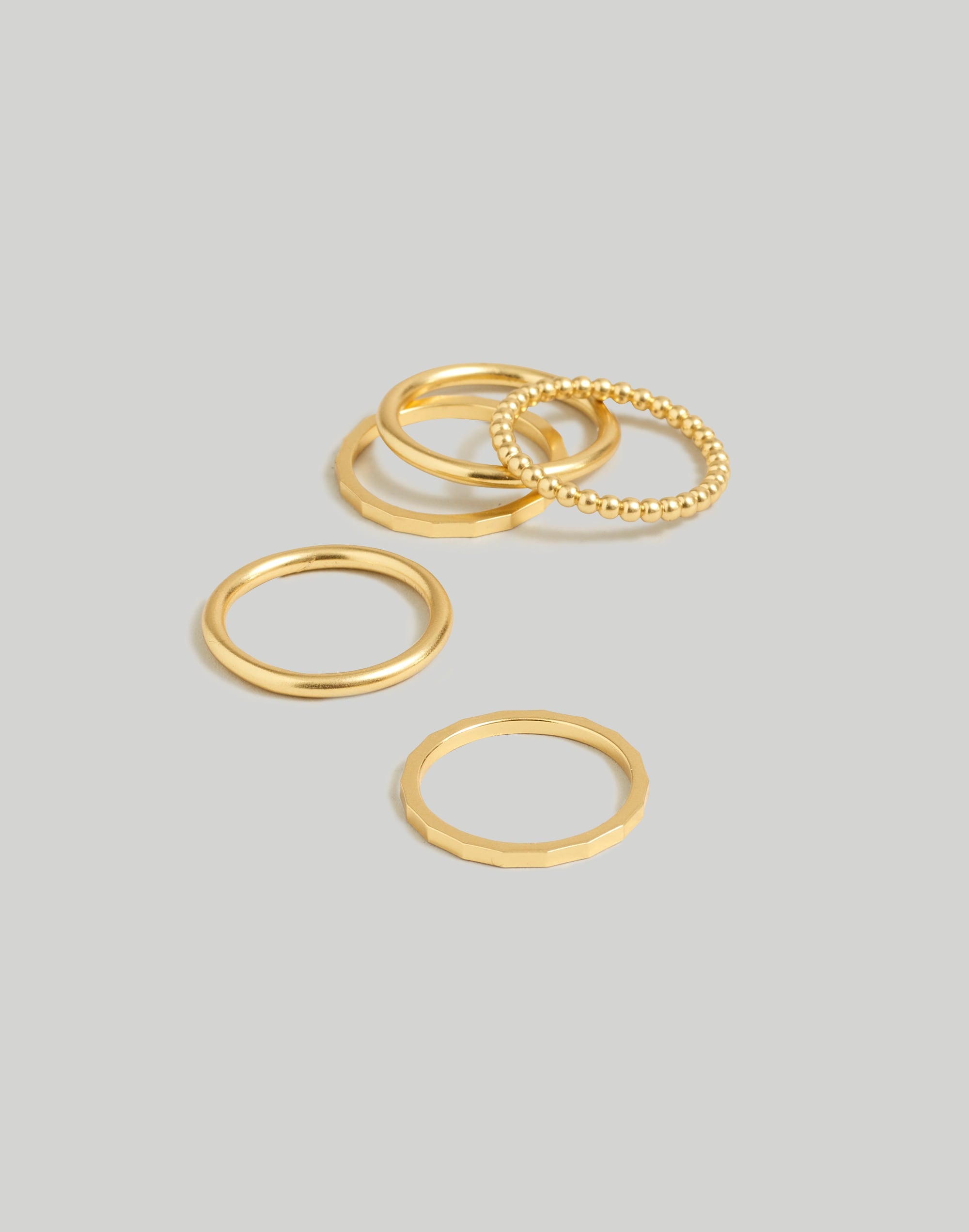 Simple Stacking Ring Set
