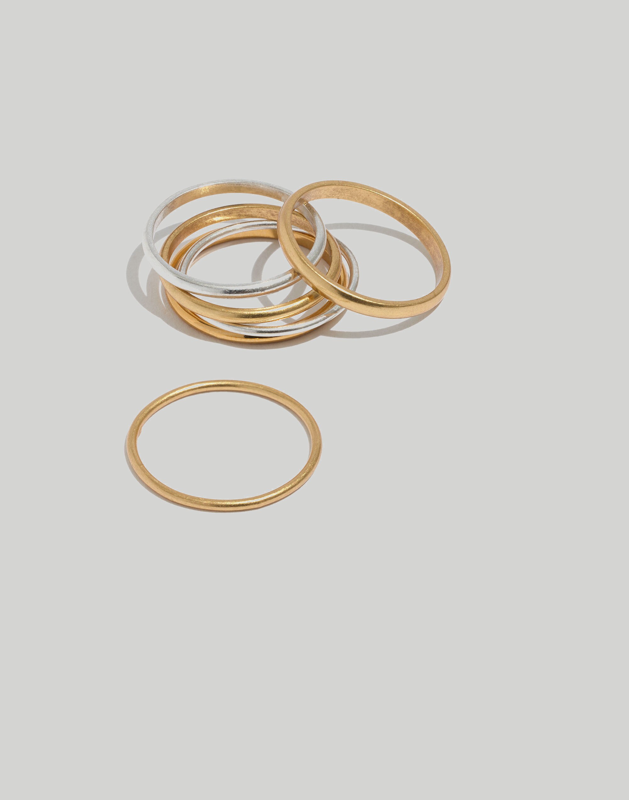 Slender Stacking Ring Set