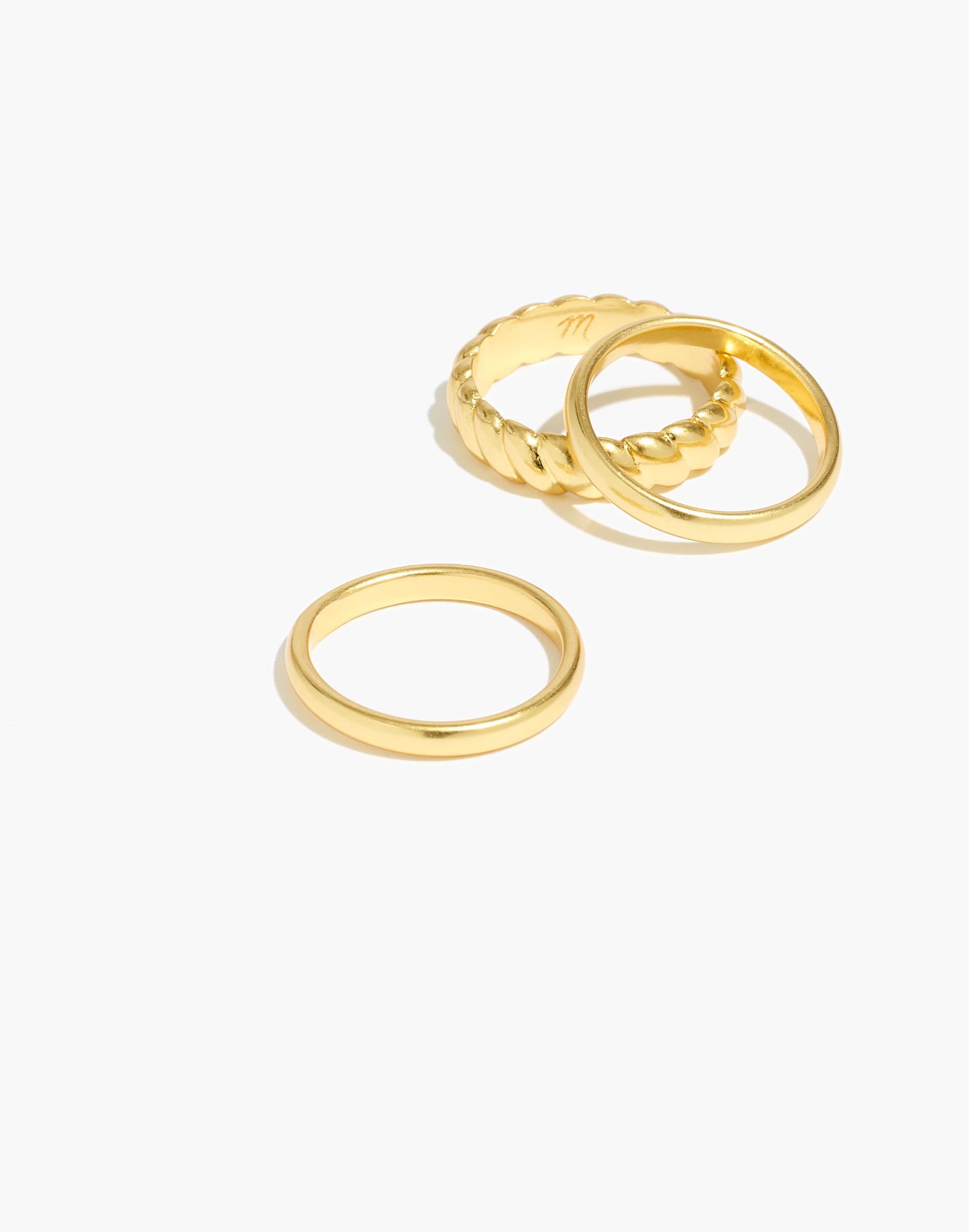Puffed Ring Set