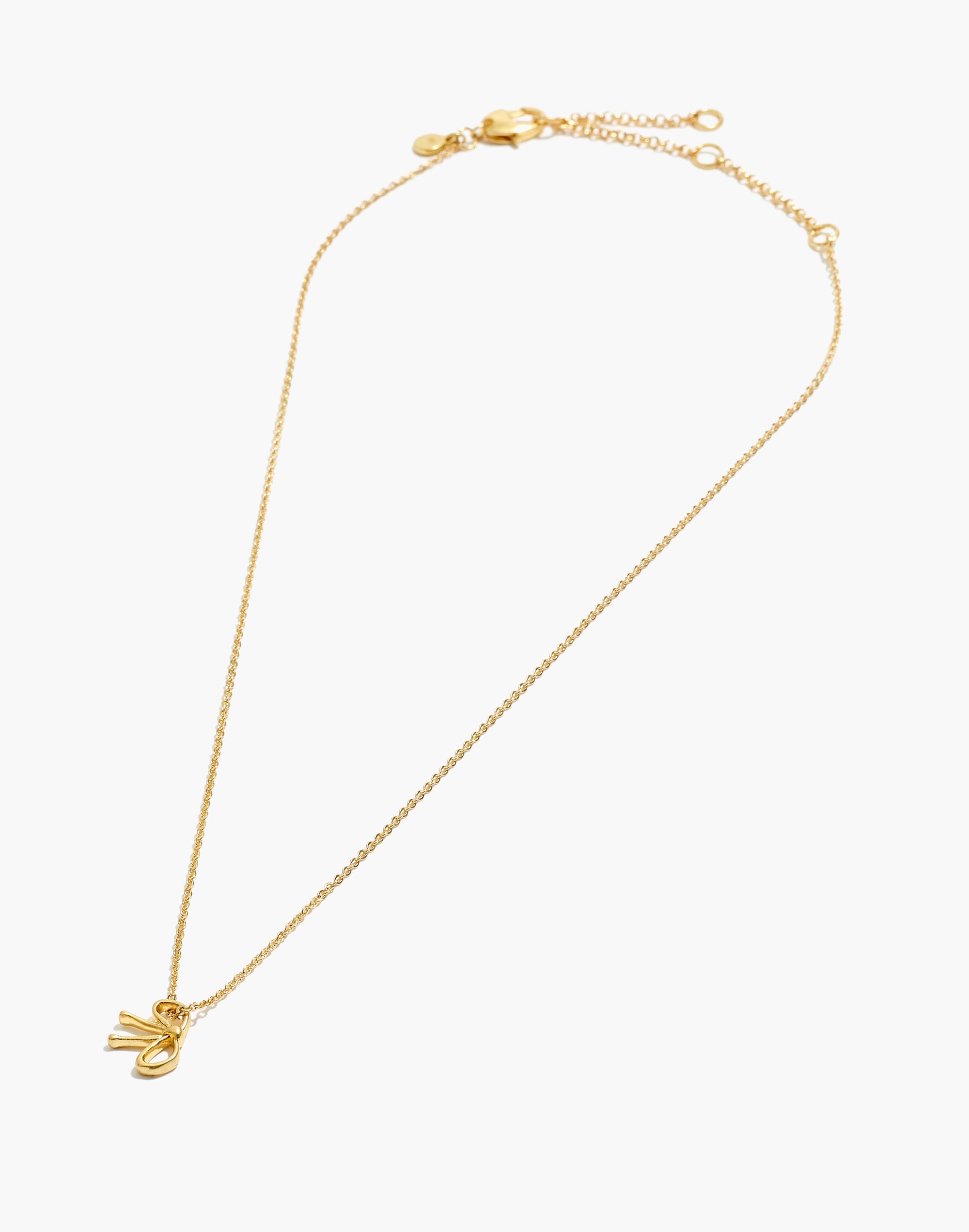 Tiny Bow Necklace