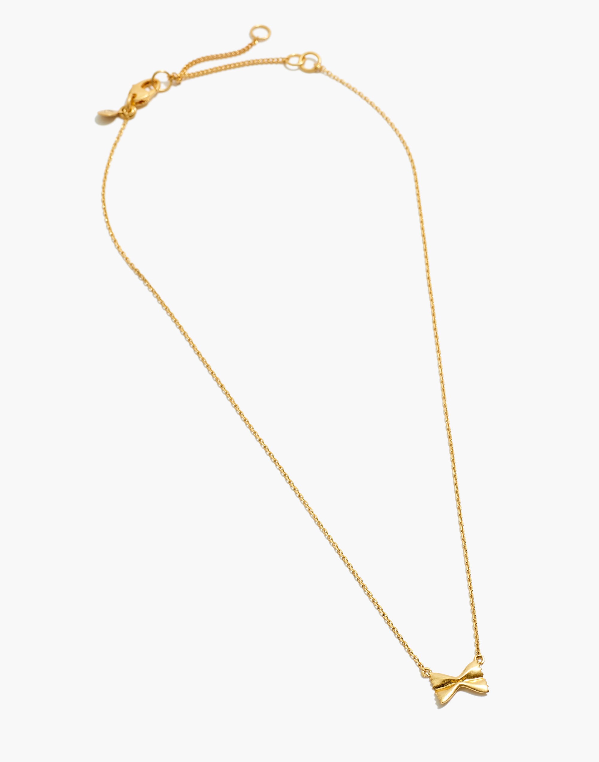 Pasta Pendant Necklace