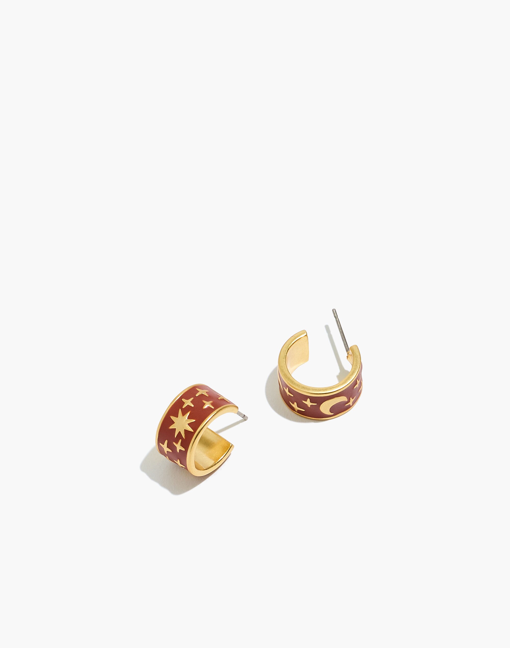 Nightsky Huggie Hoop Earrings