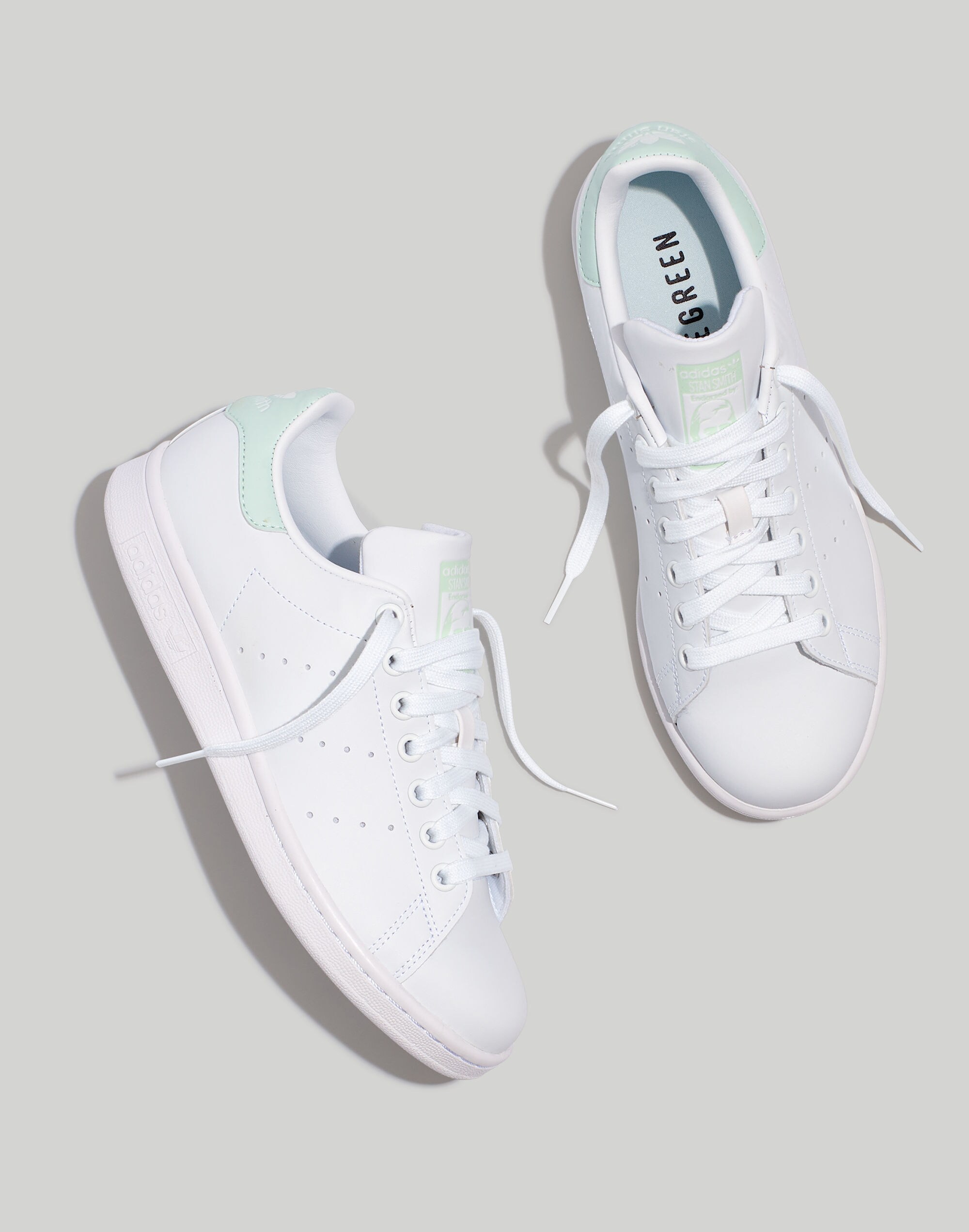 Adidas&reg; Stan Smith&trade; Sneakers in White and Dash Green