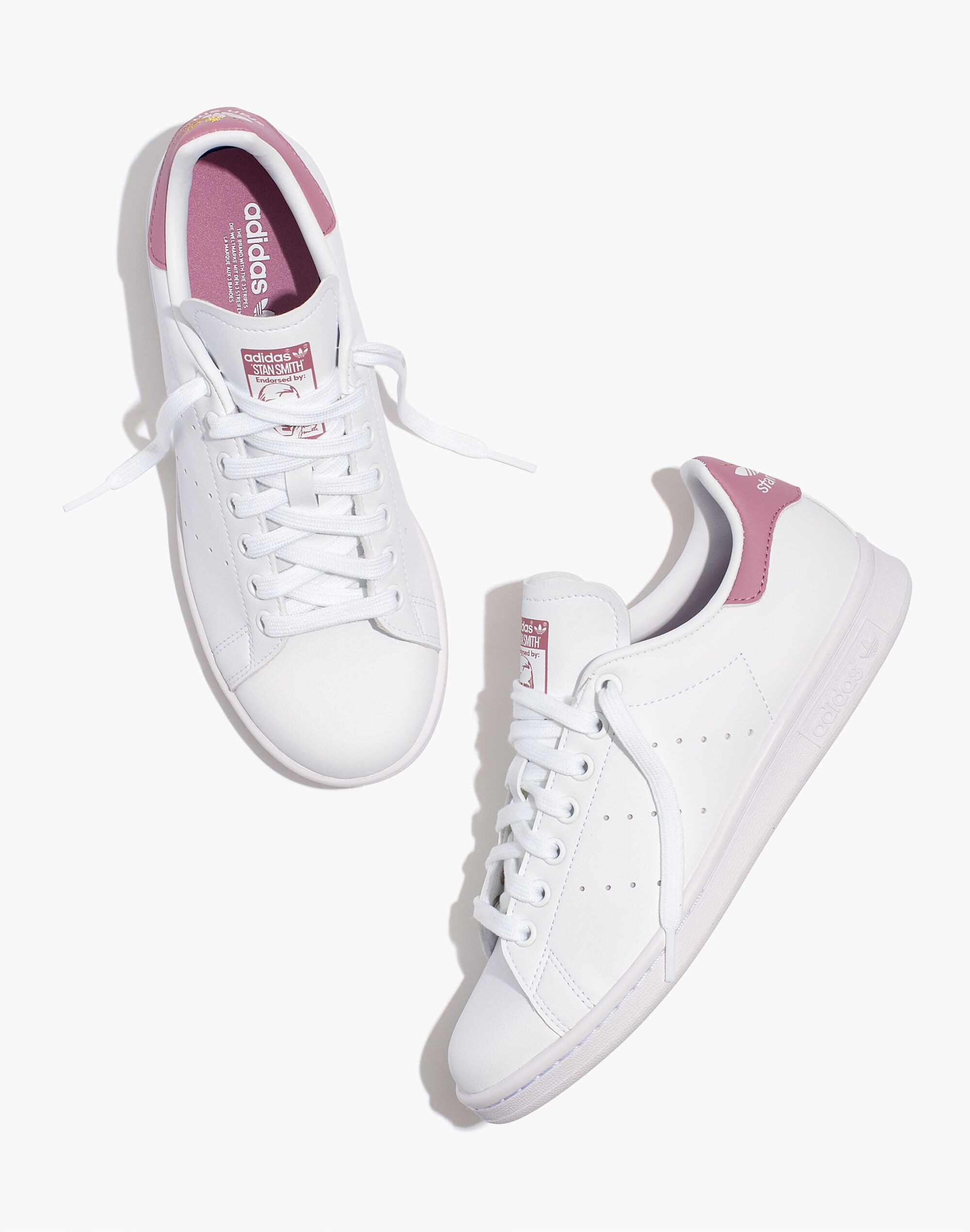 Adidas&reg; Stan Smith&trade; Sneakers in White and Dash Green