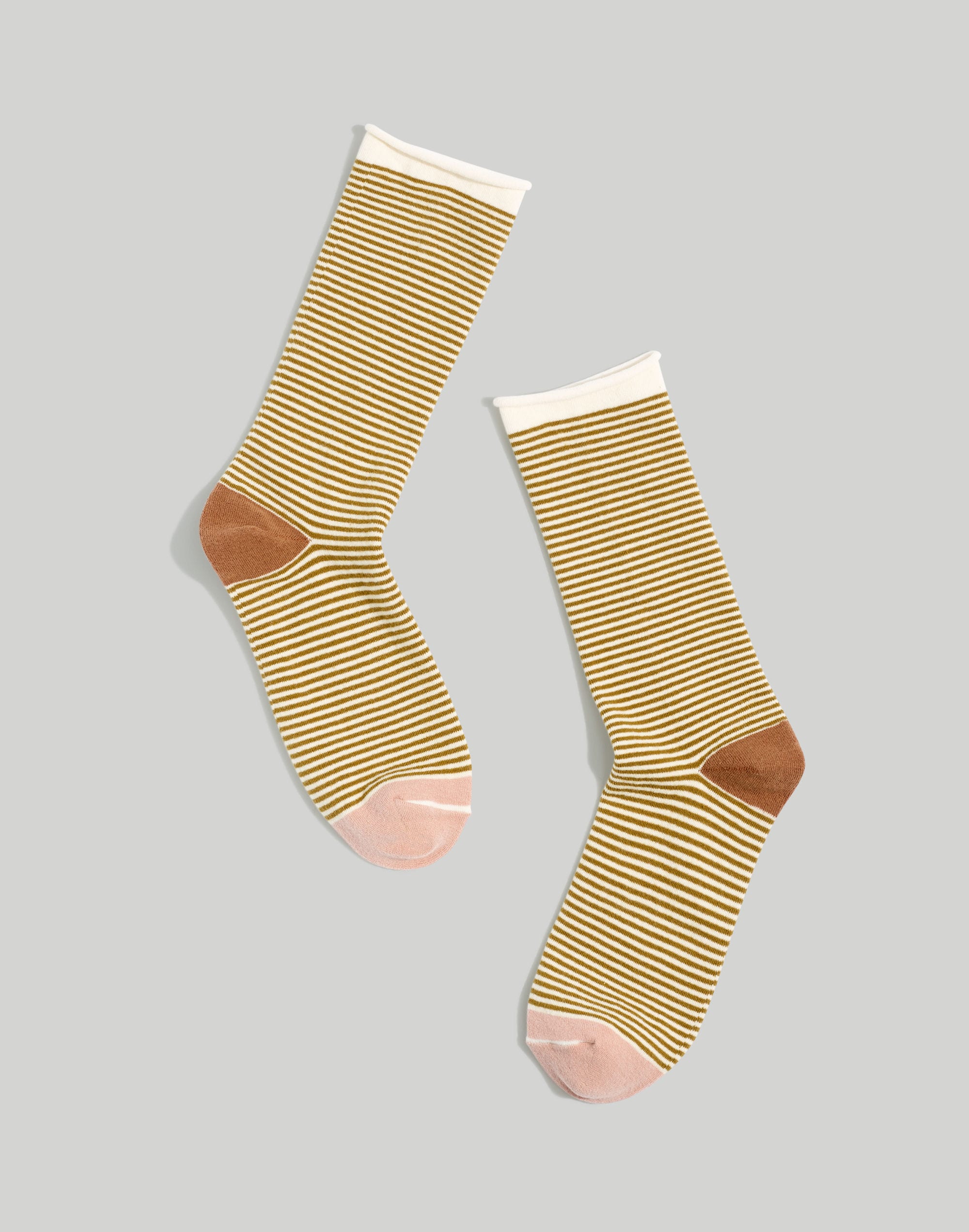 Narrow-Striped Trouser Socks