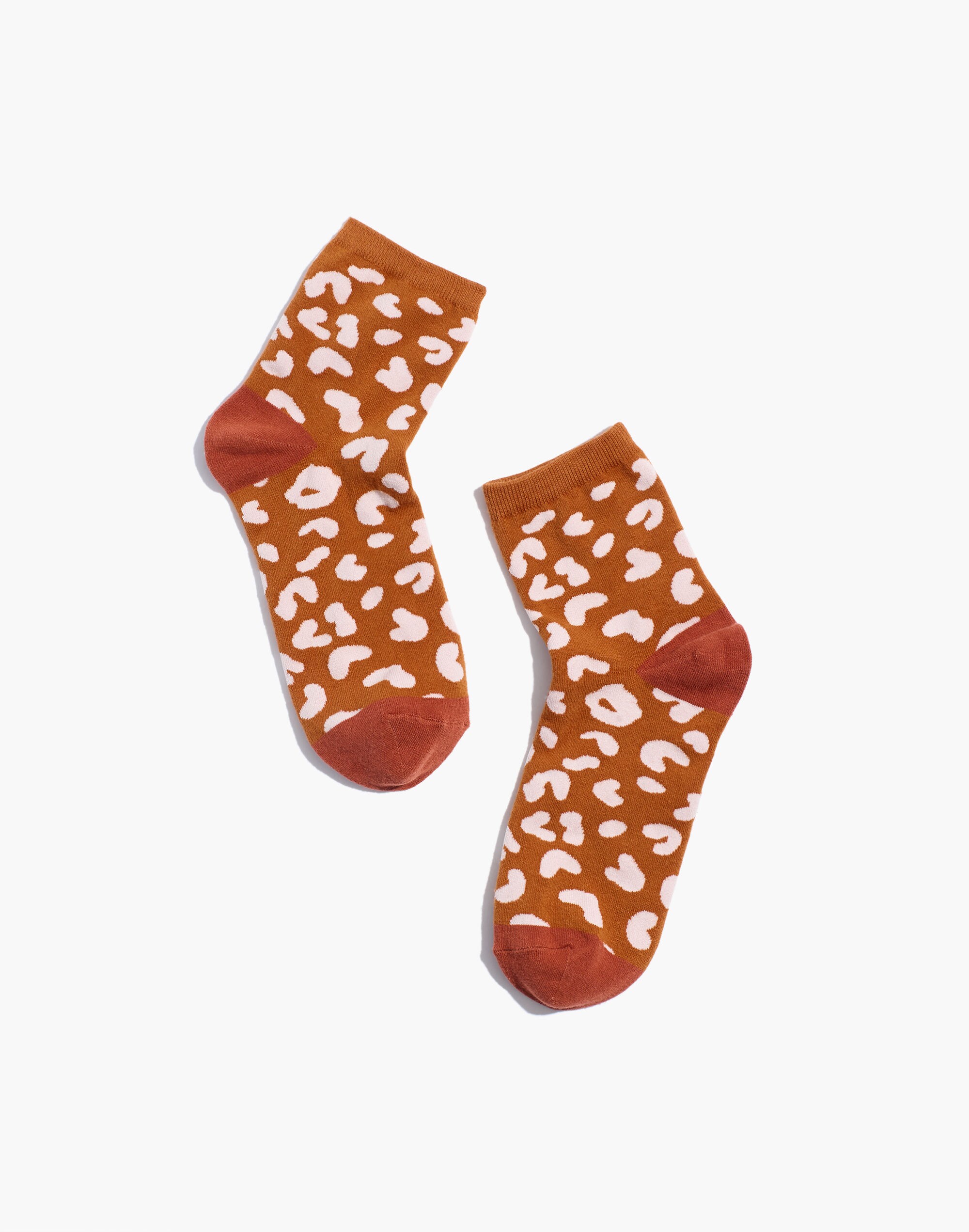 Mini Leopard Ankle Socks