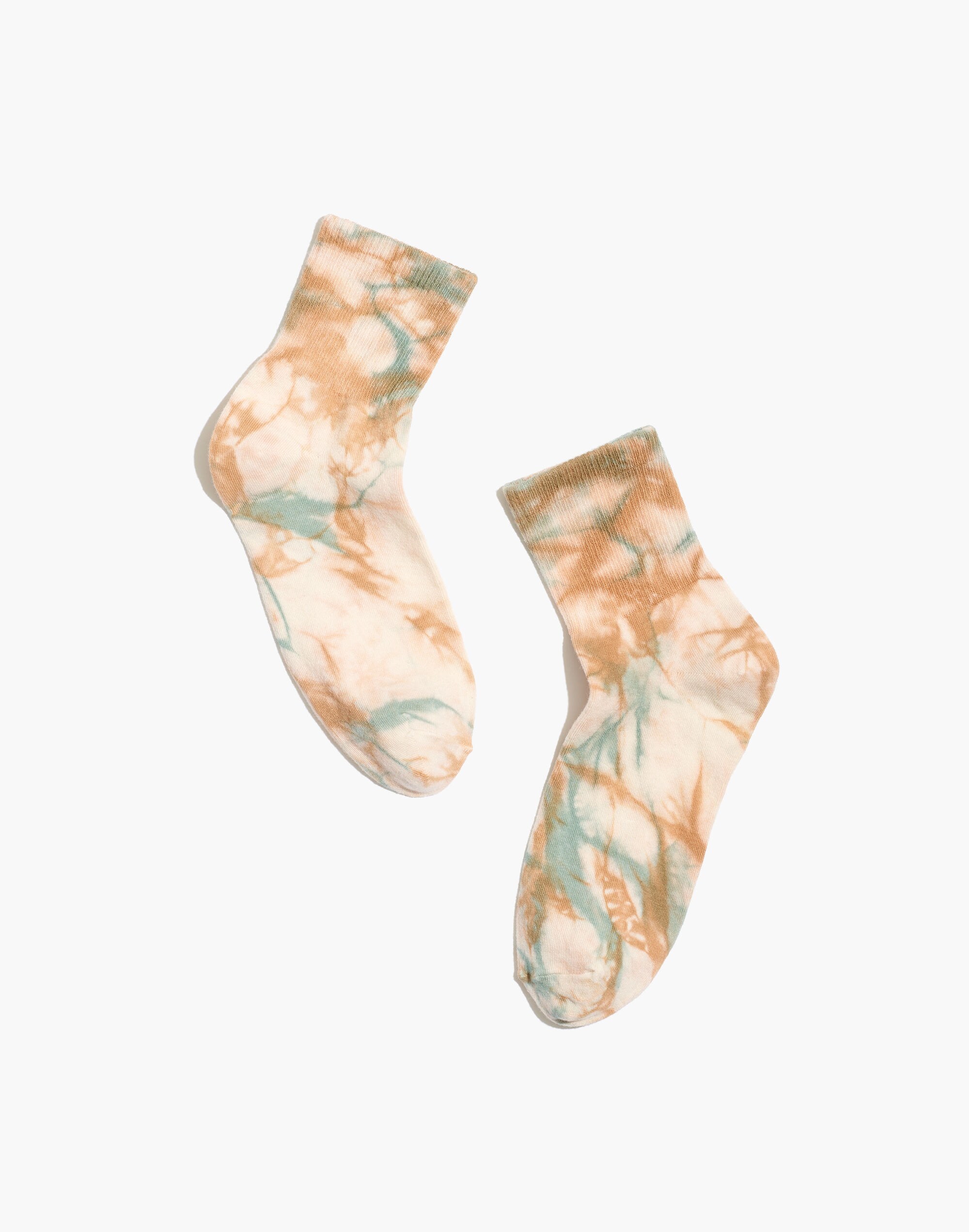 tie-dye ankle socks