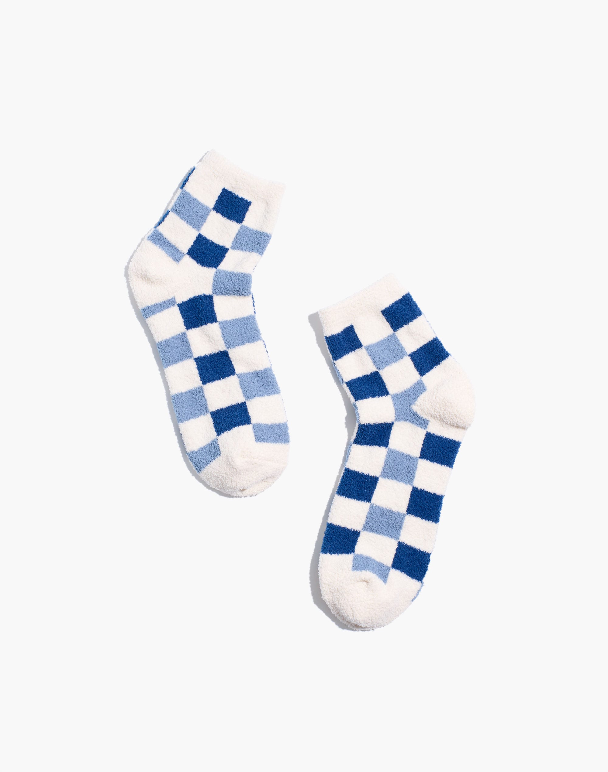 checkered ankle socks
