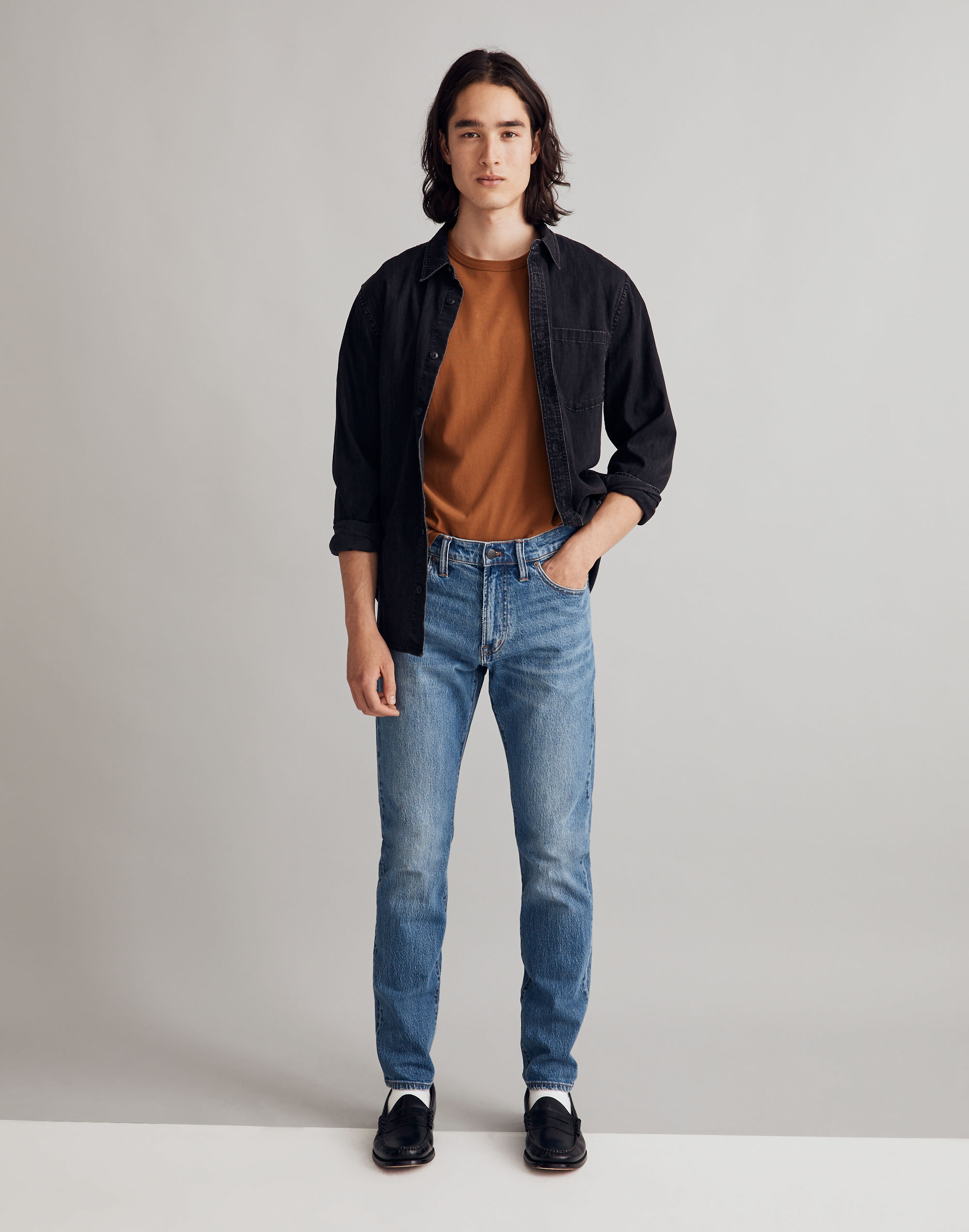 Slim Jeans in Marcey Wash Product Image