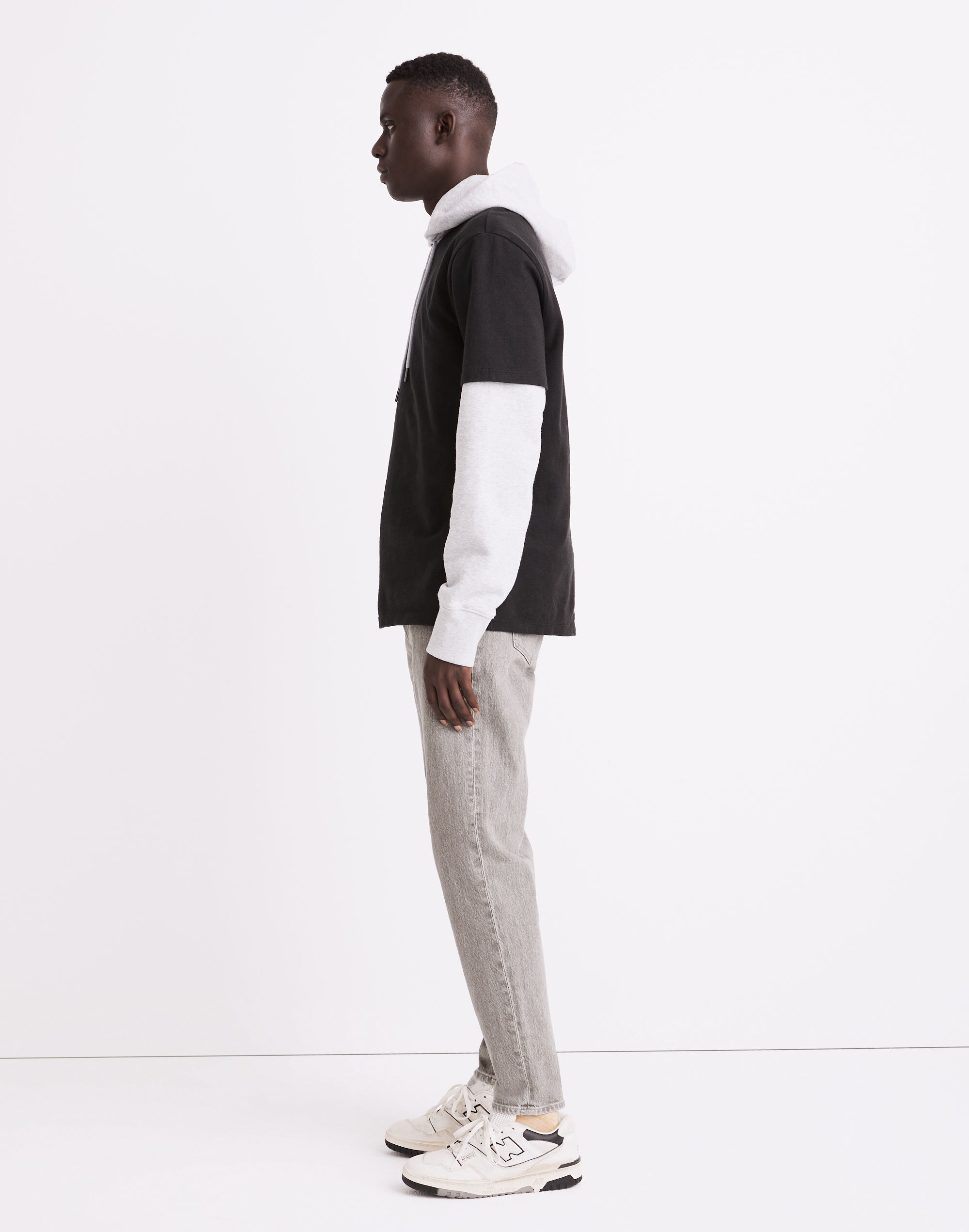 Relaxed Taper Jeans in Surplus Grey Wash