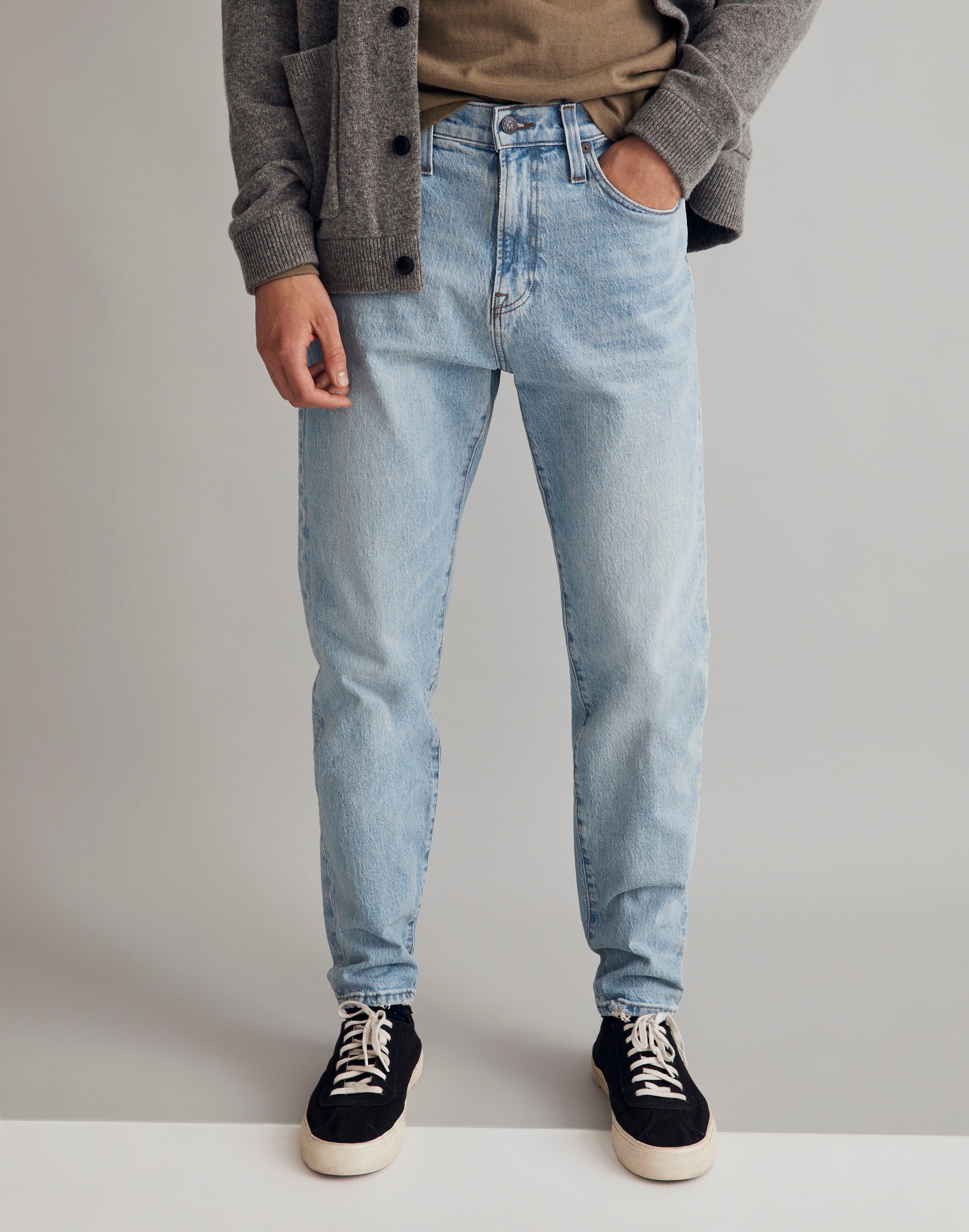 Relaxed Taper Jeans Becklow Wash