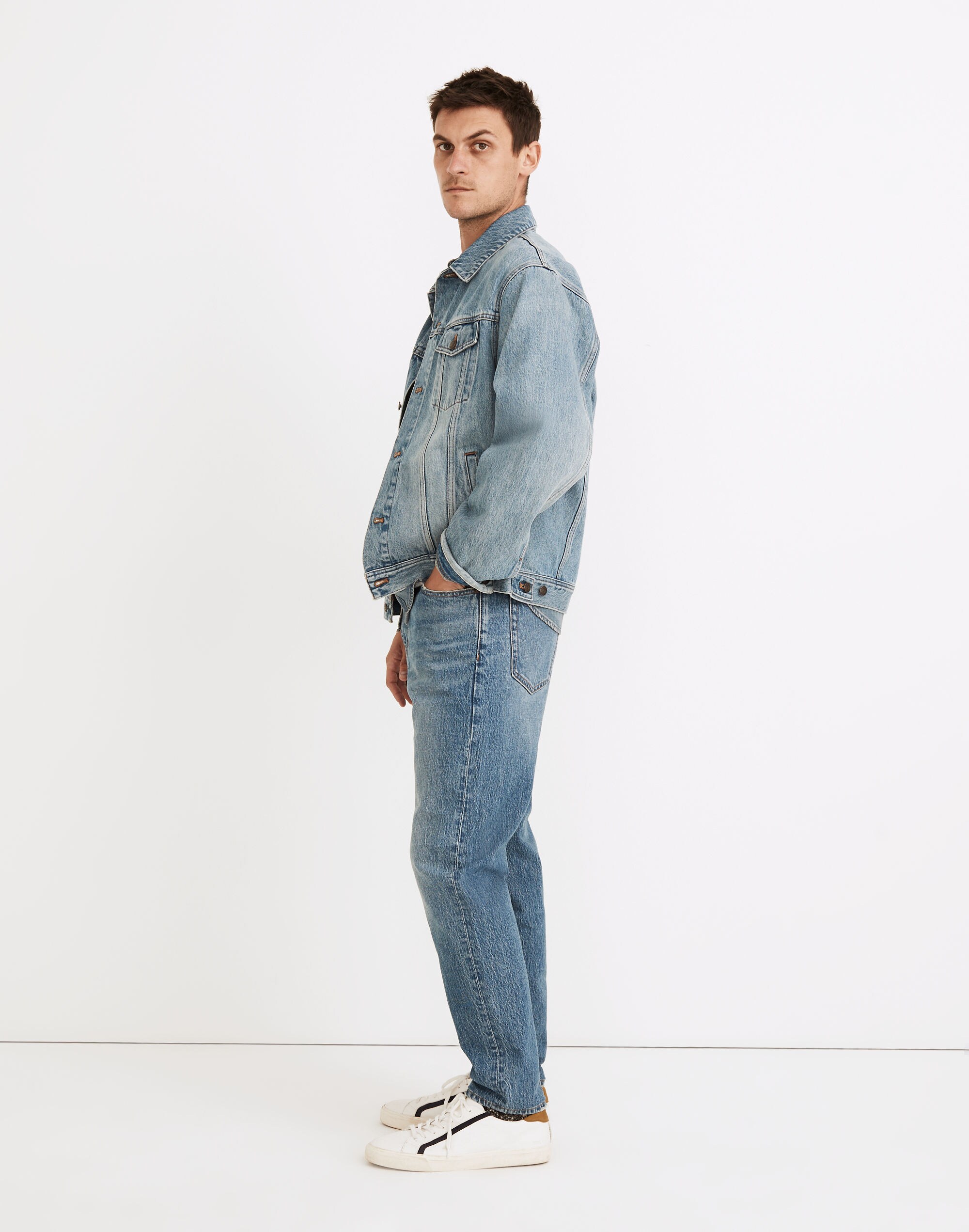 Vintage Taper Jeans in Marcey Wash