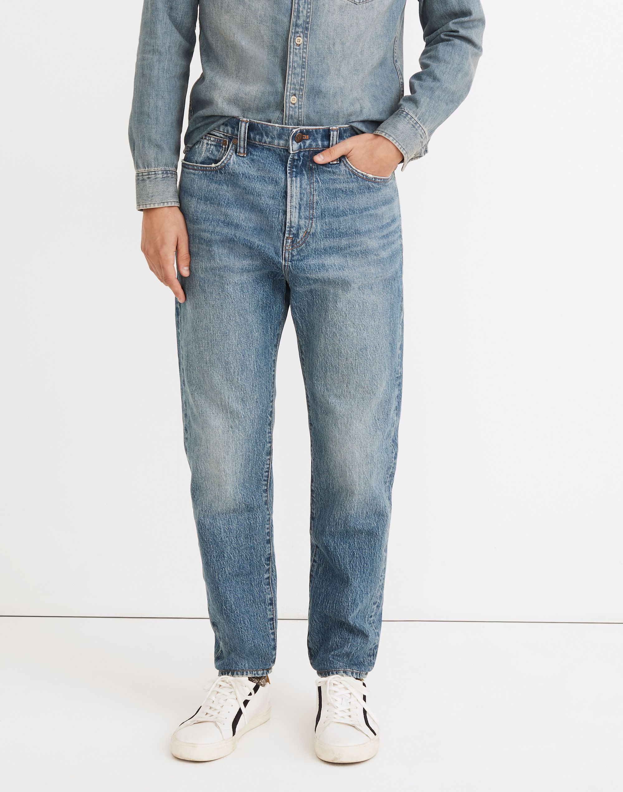 Vintage Taper Jeans in Marcey Wash