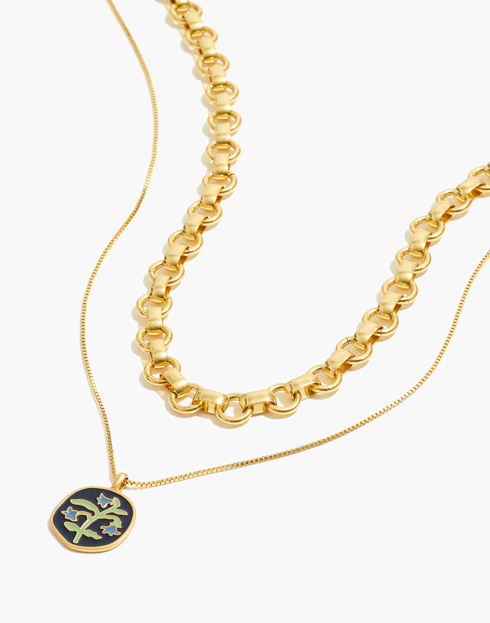 Stem Scatter Necklace Set