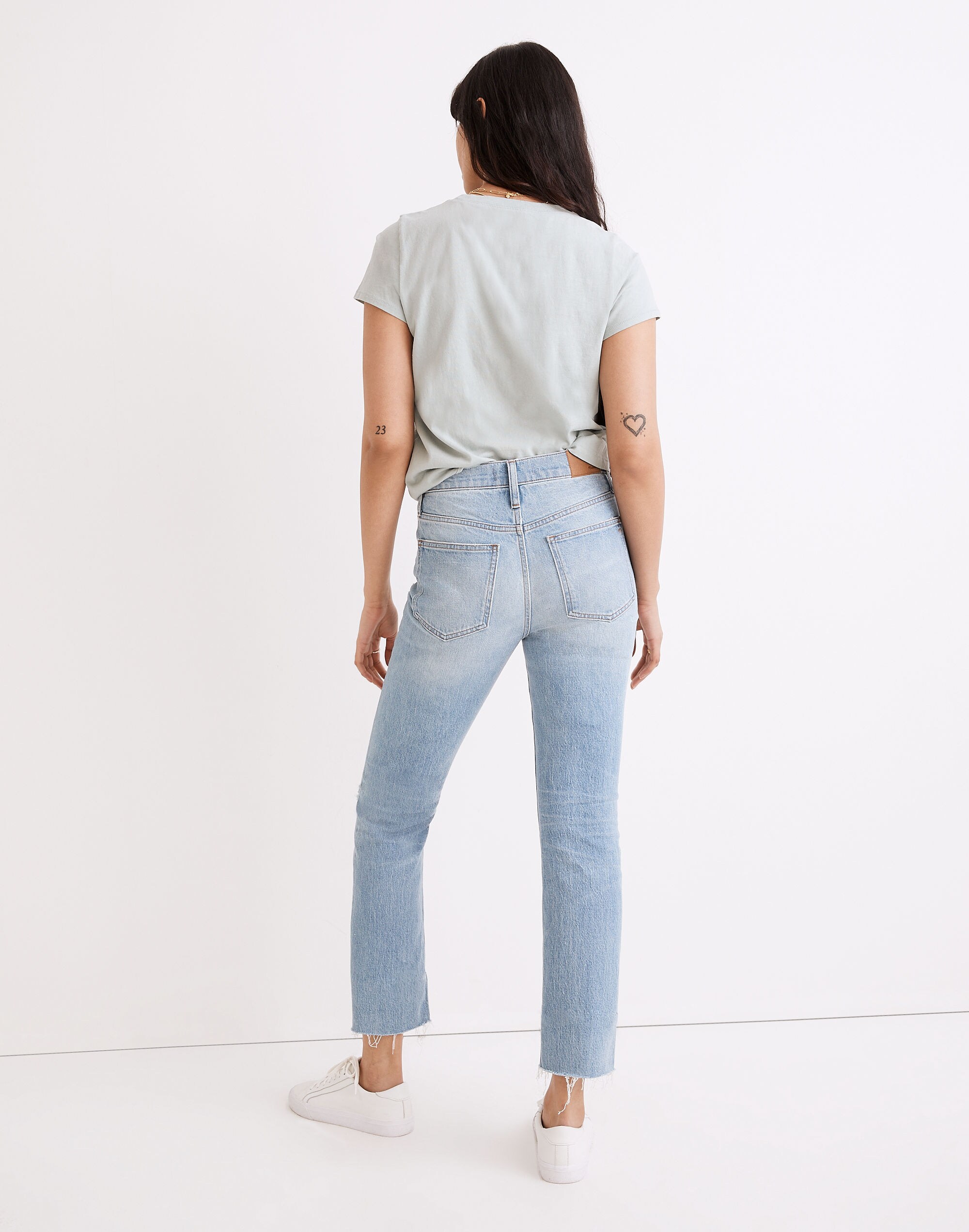 The Petite Perfect Vintage Jean in Coney Wash: Destroyed Edition