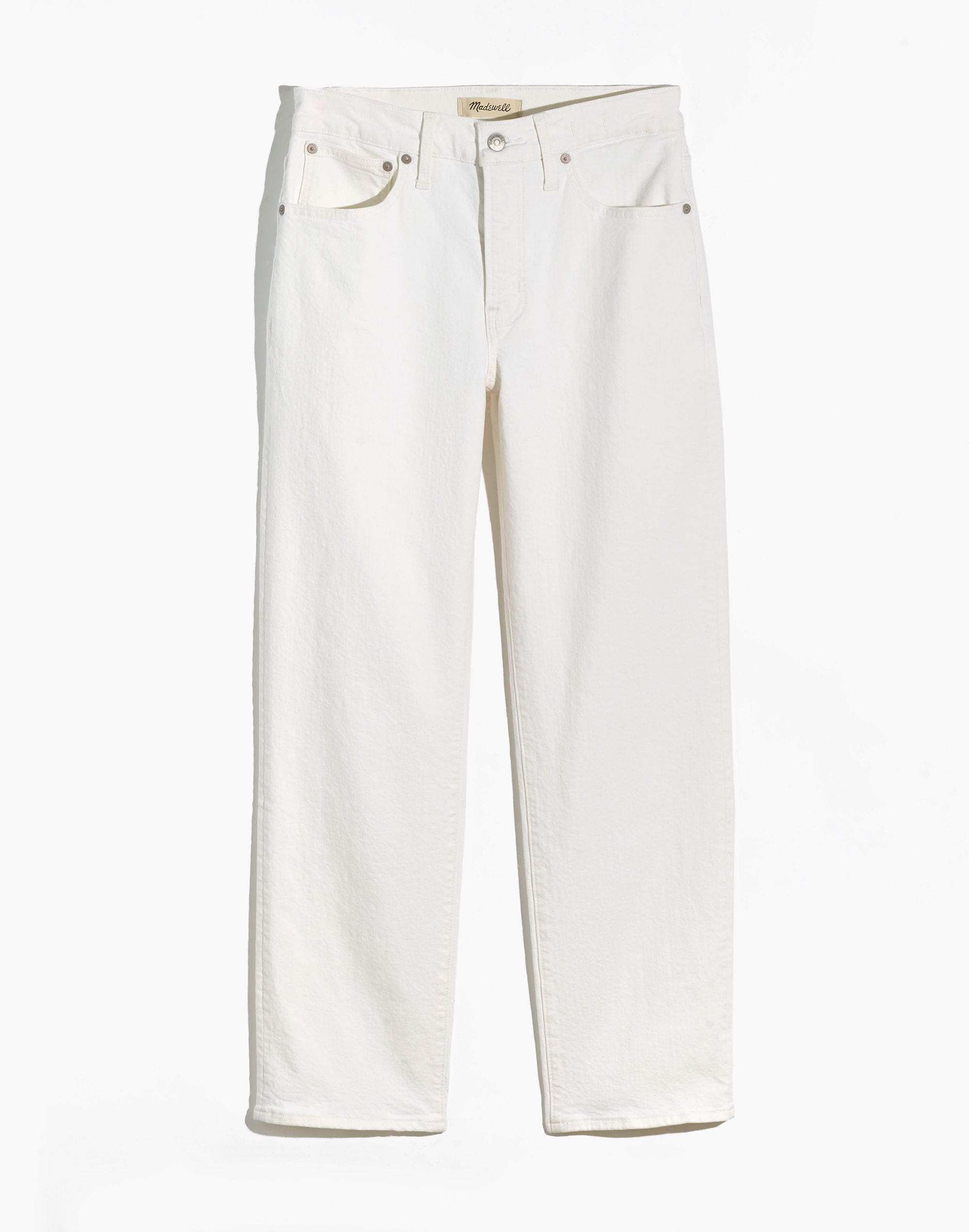 The Mid-Rise Perfect Vintage Straight Jean in Tile White