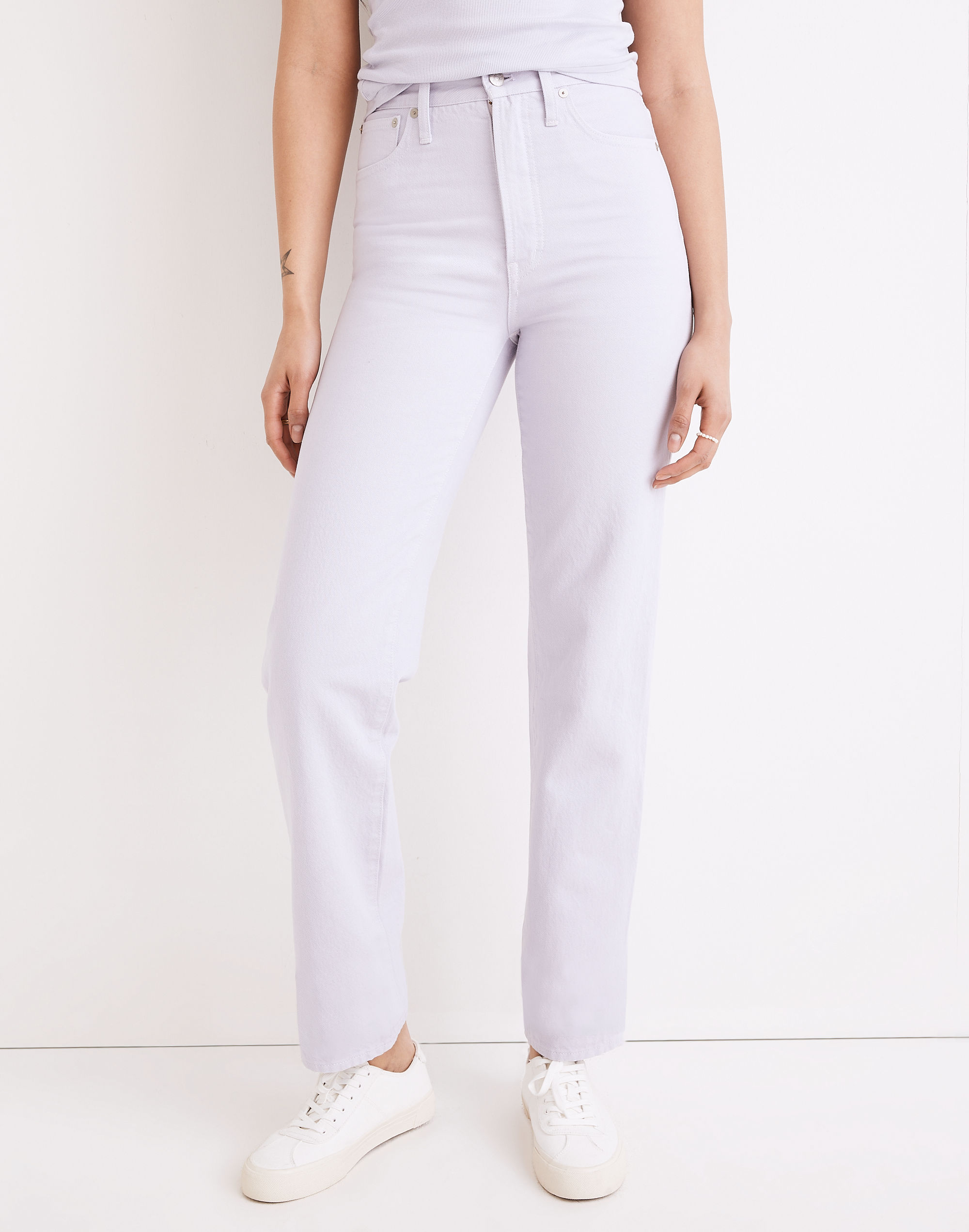 The Perfect Vintage Straight Jean: Garment-Dyed Edition