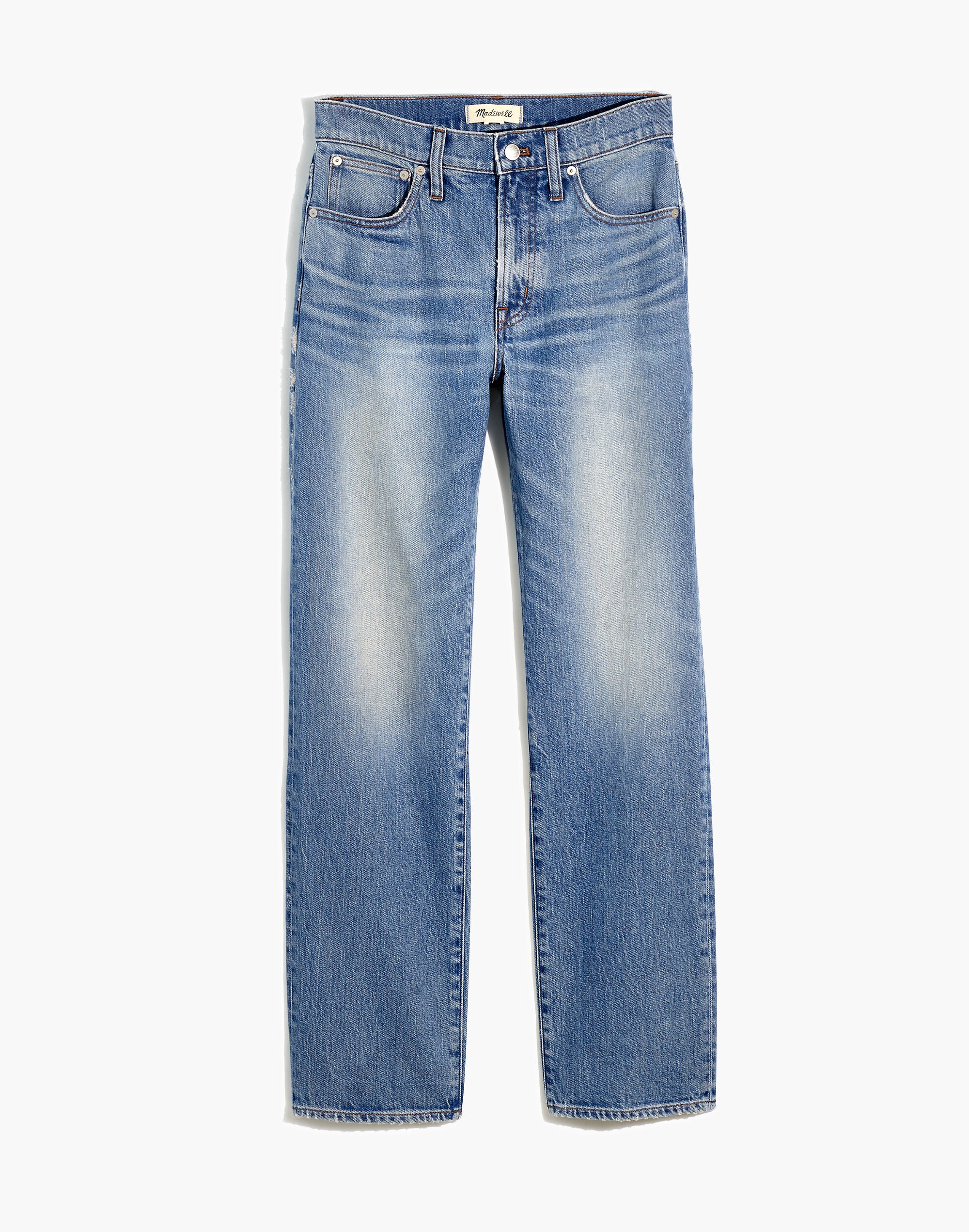 The Mid-Rise Perfect Vintage Straight Jean in Brandford Wash