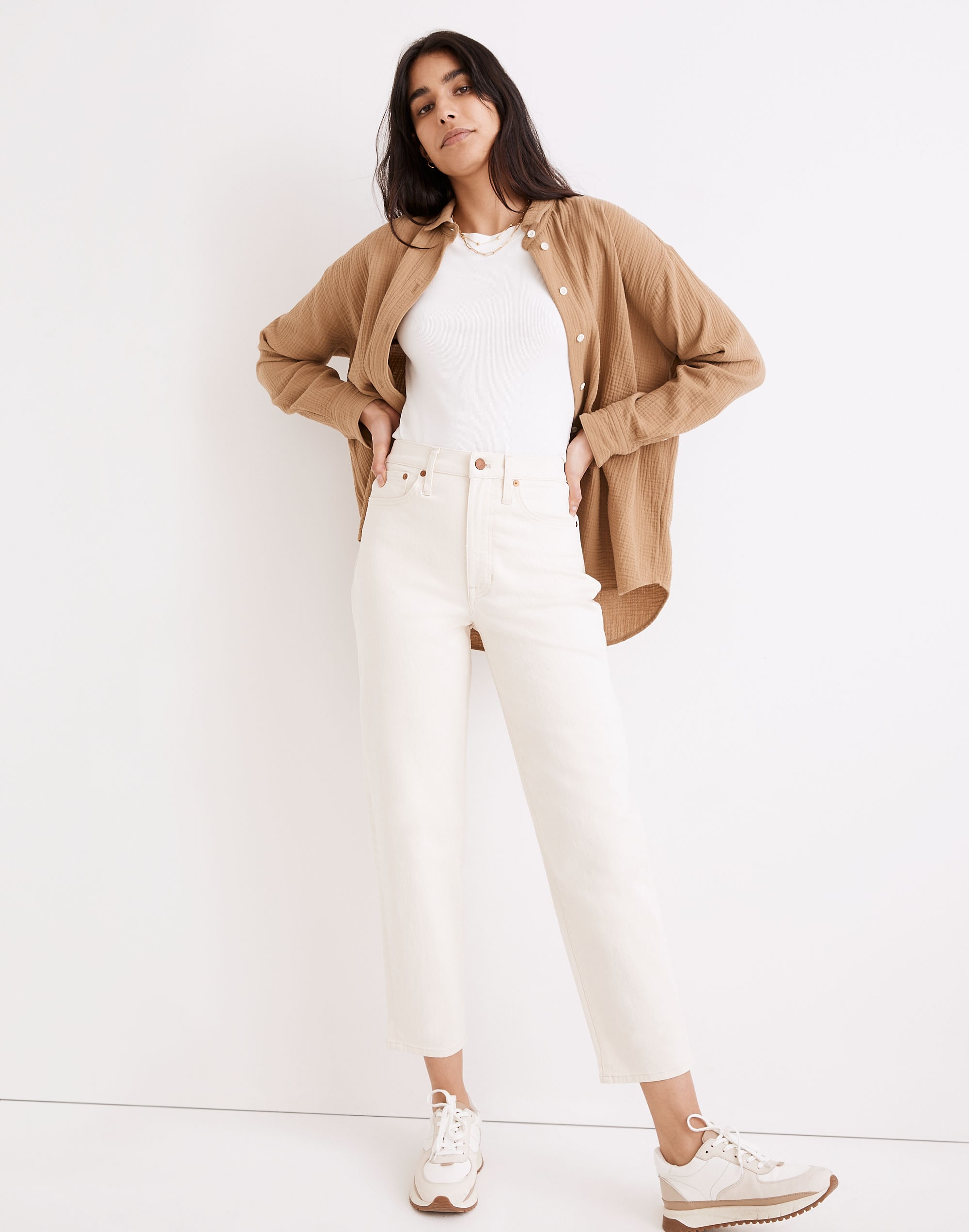 balloon jeans in vintage canvas wash