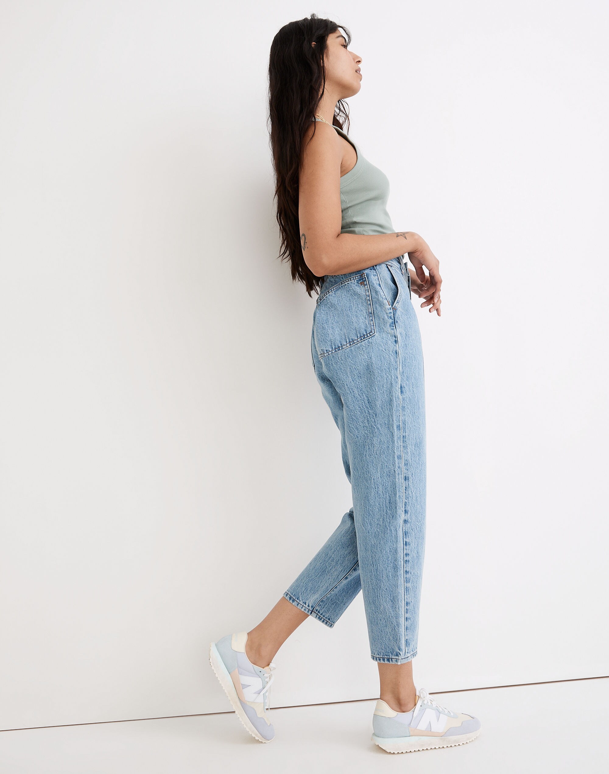 Balloon Jeans in Verner Wash: Seamed Edition