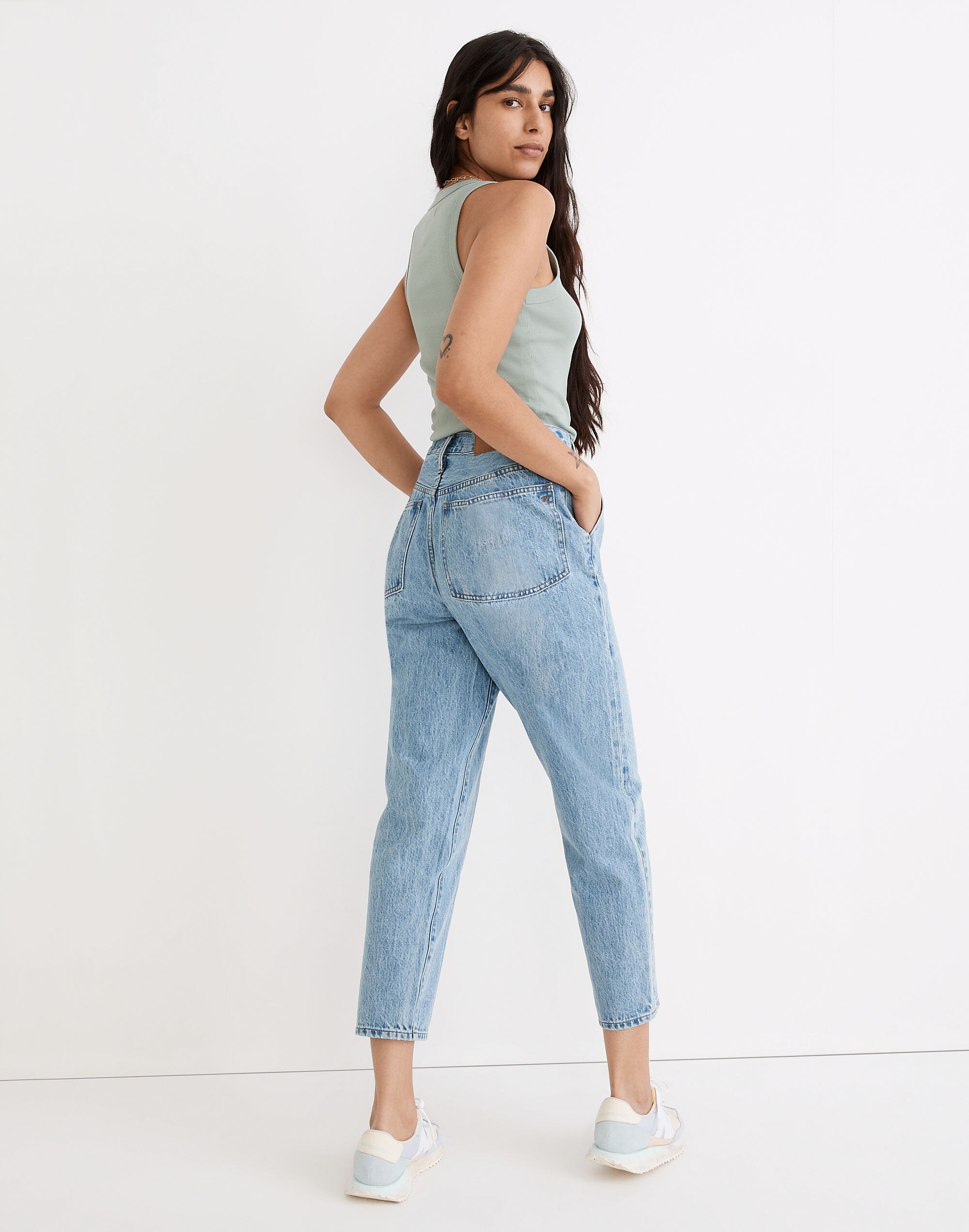 Balloon Jeans in Verner Wash: Seamed Edition