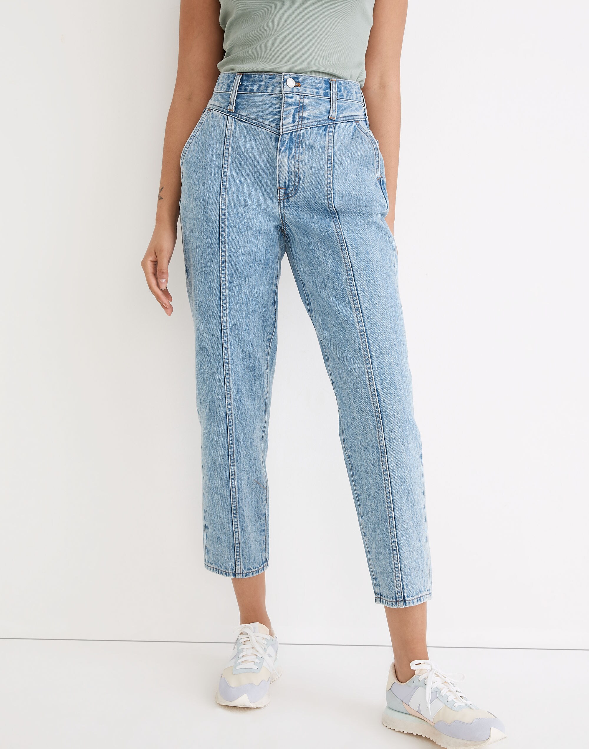 Balloon Jeans in Verner Wash: Seamed Edition