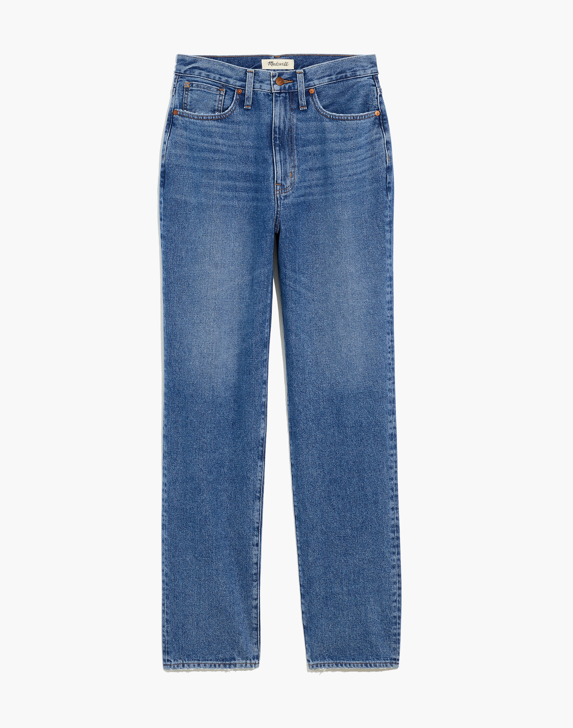 Baggy Straight Jeans in Westmont Wash