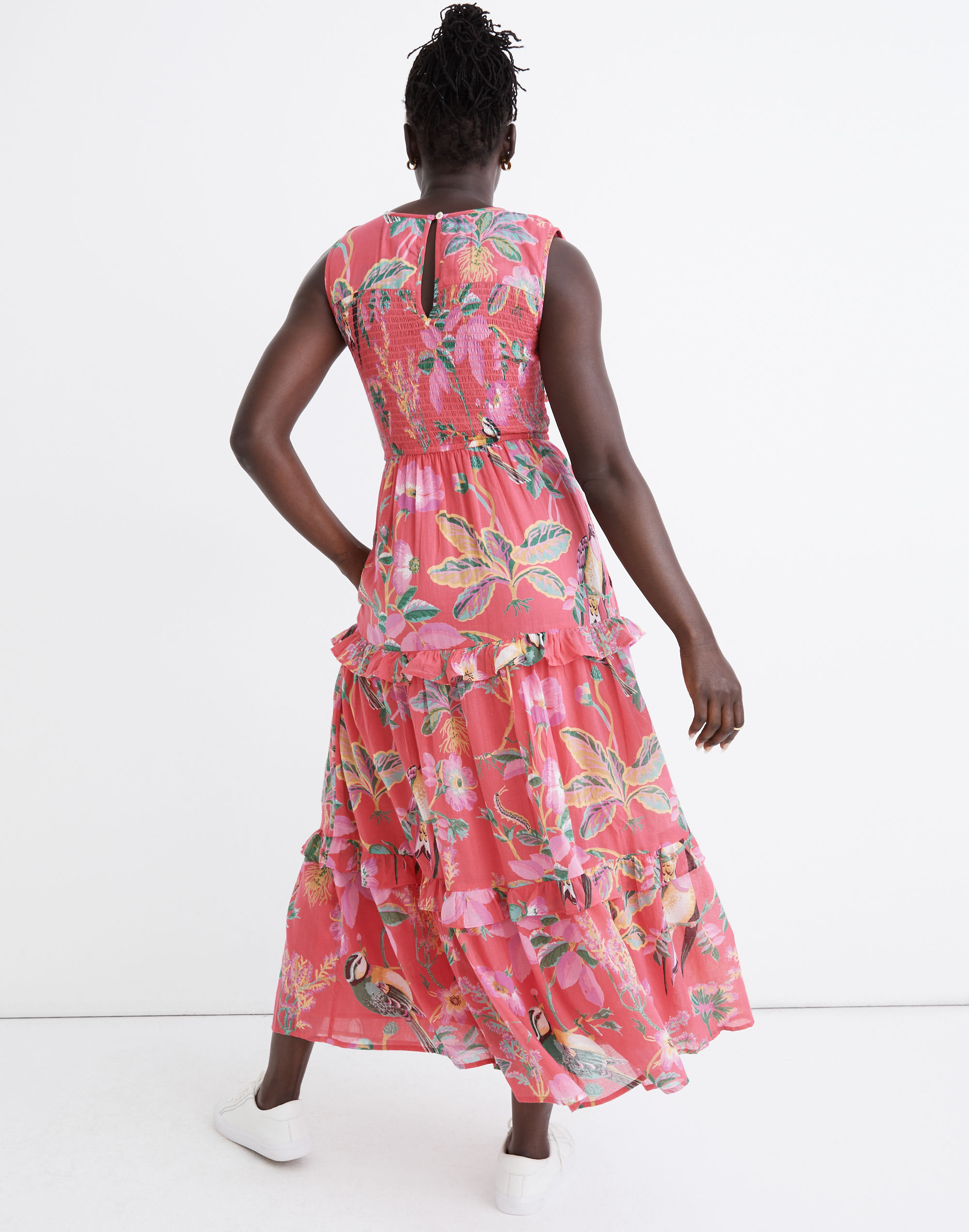 Banjanan Iris Smocked Midi Dress