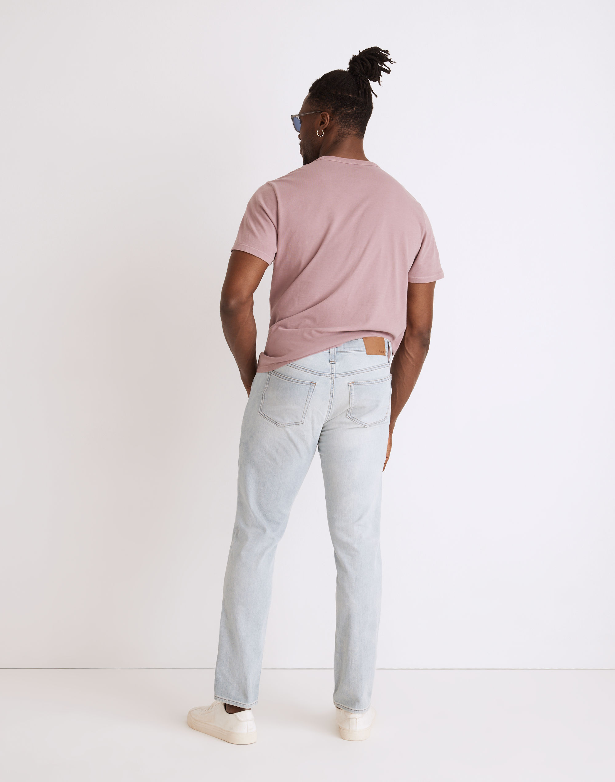 Athletic Slim Jeans in Delray Wash: TENCEL&trade; Denim Edition