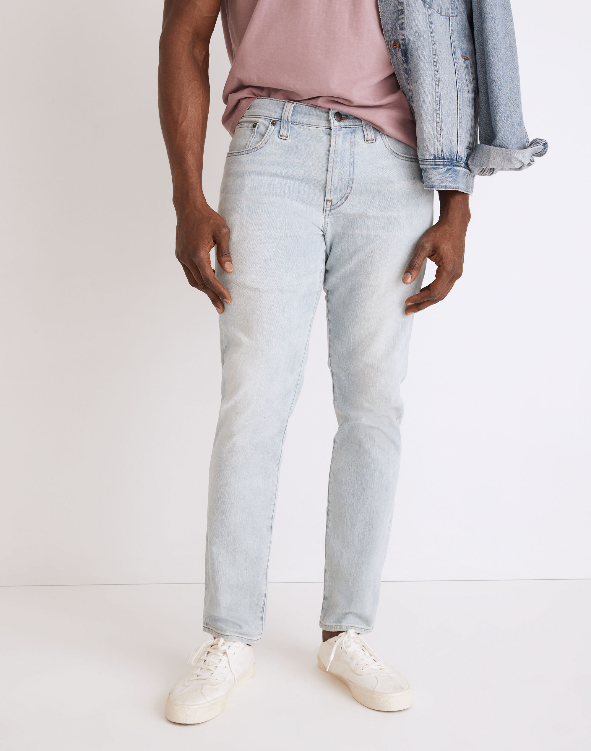 Athletic Slim Jeans in Delray Wash: TENCEL&trade; Denim Edition