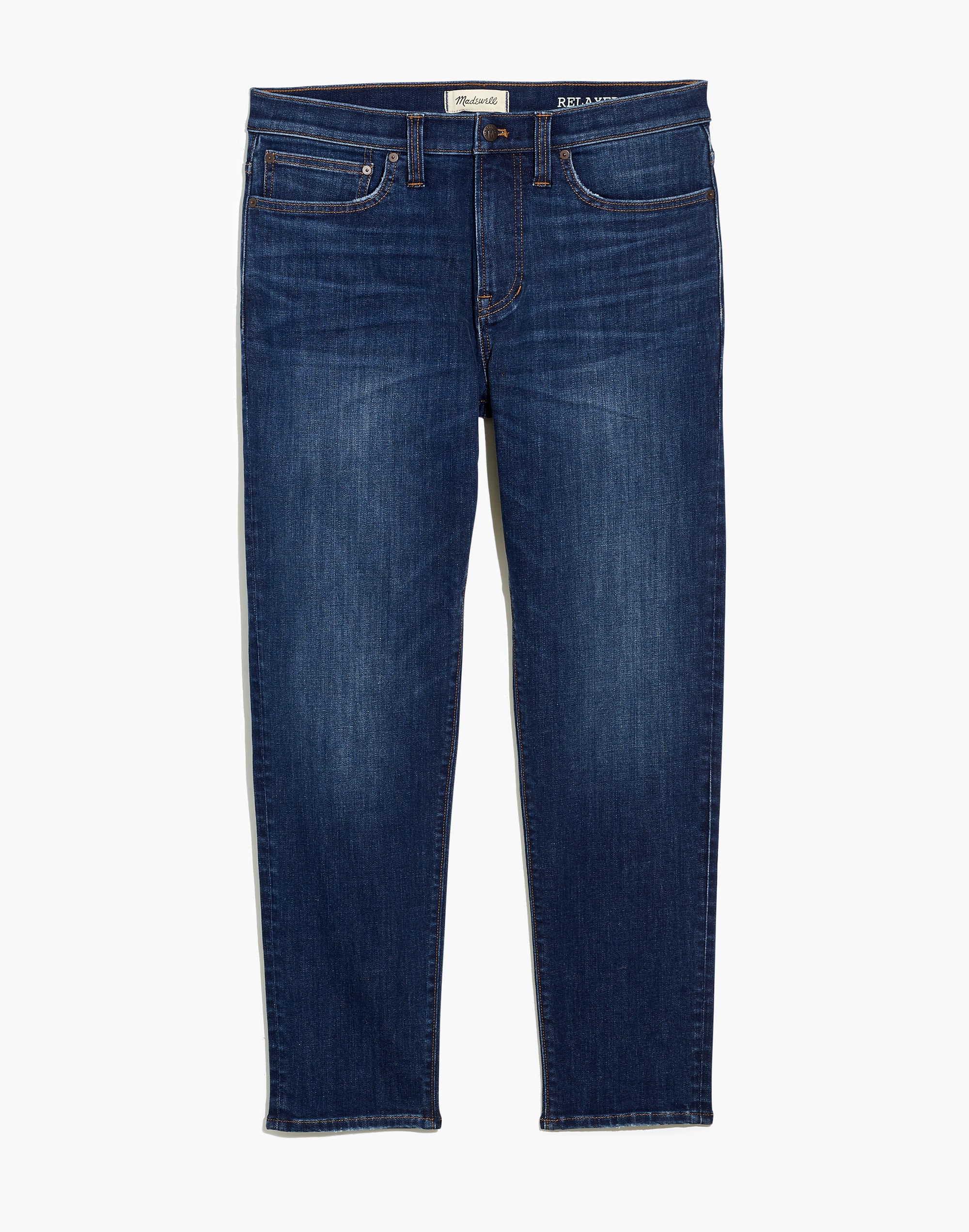 Relaxed Taper Jeans in Leeward Wash: COOLMAX&reg; Denim Edition