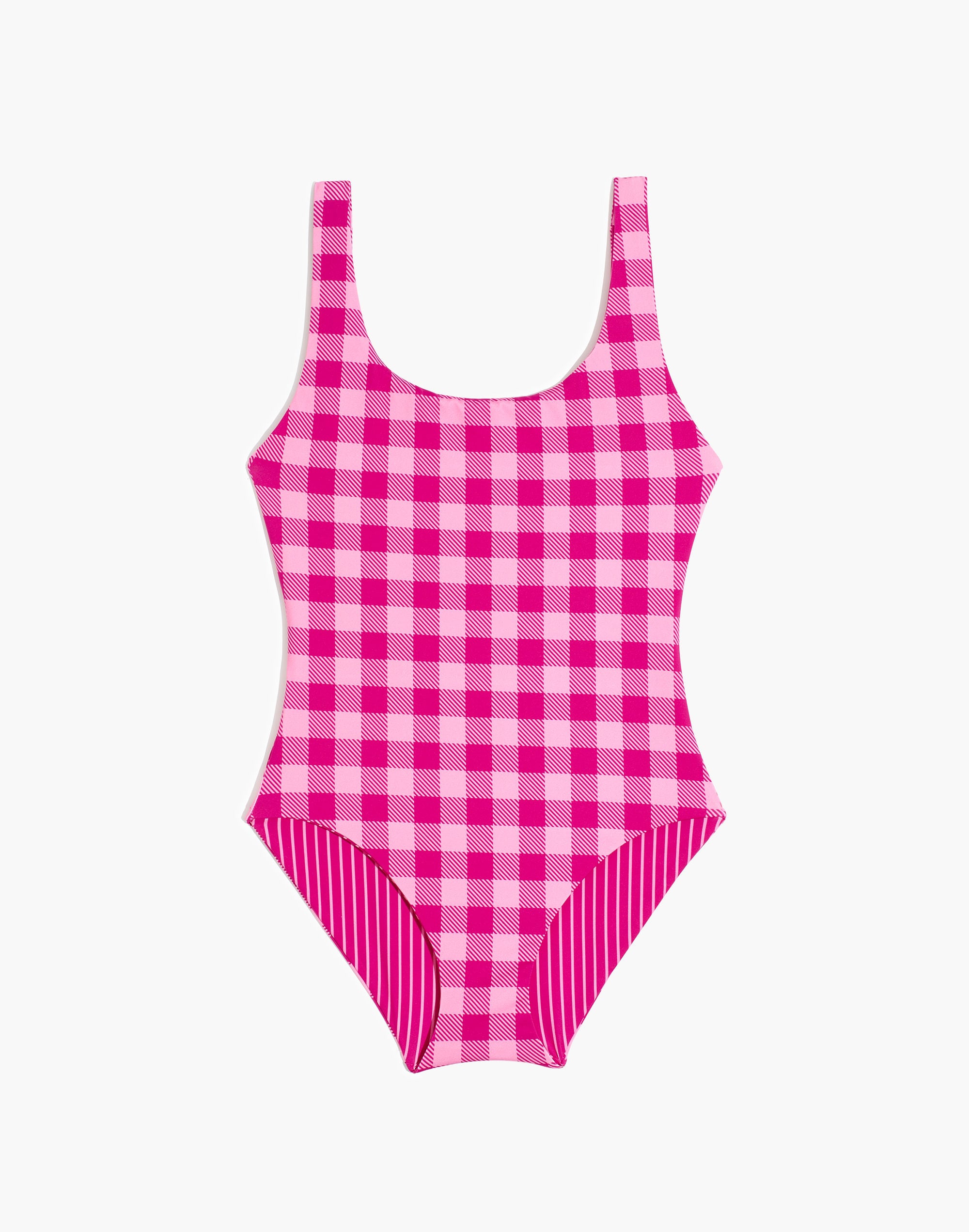 Solid &amp; Striped&reg; Reversible Anne-Marie One-Piece Swimsuit in Gingham Check