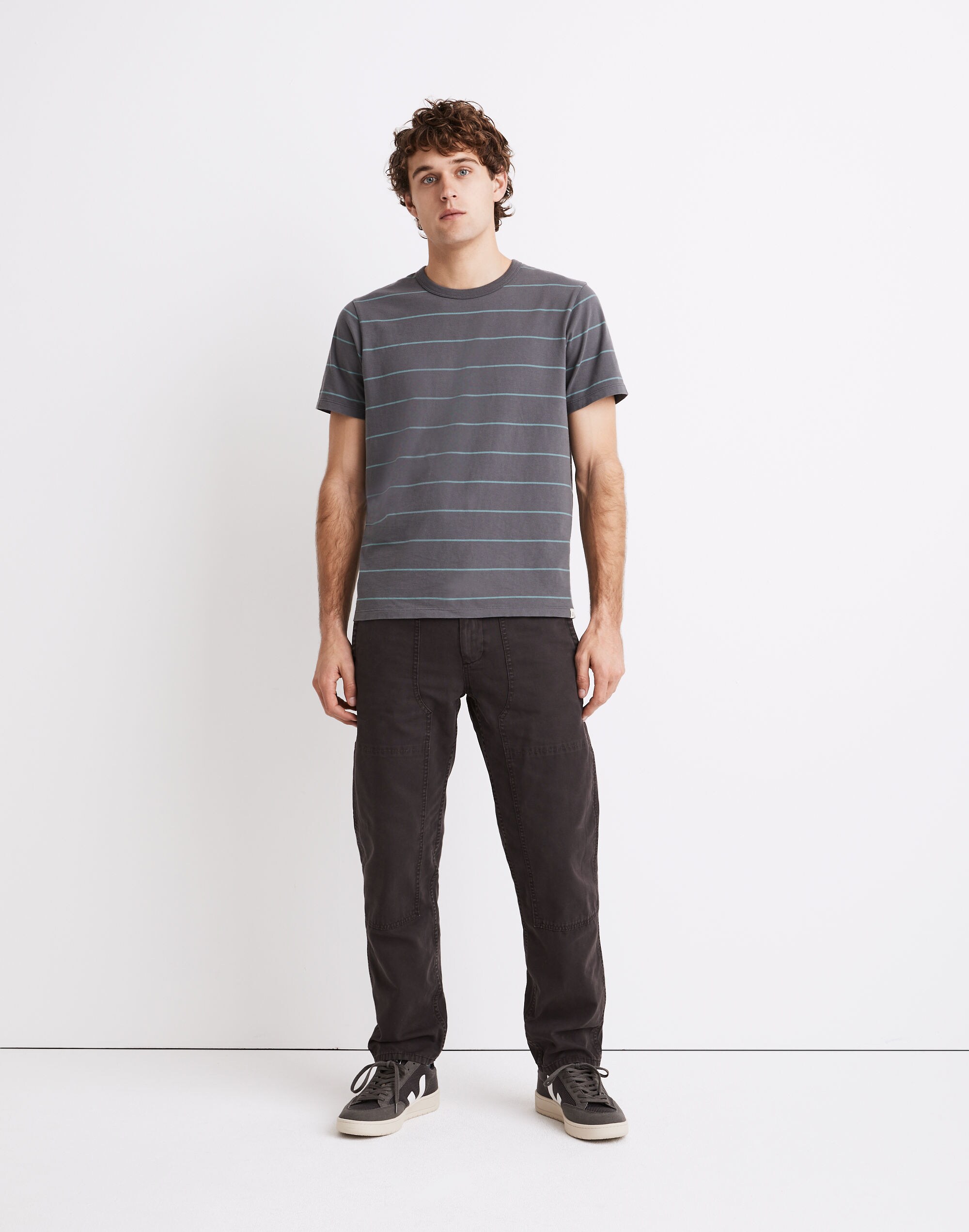 Relaxed Straight Lightweight Workwear Pants