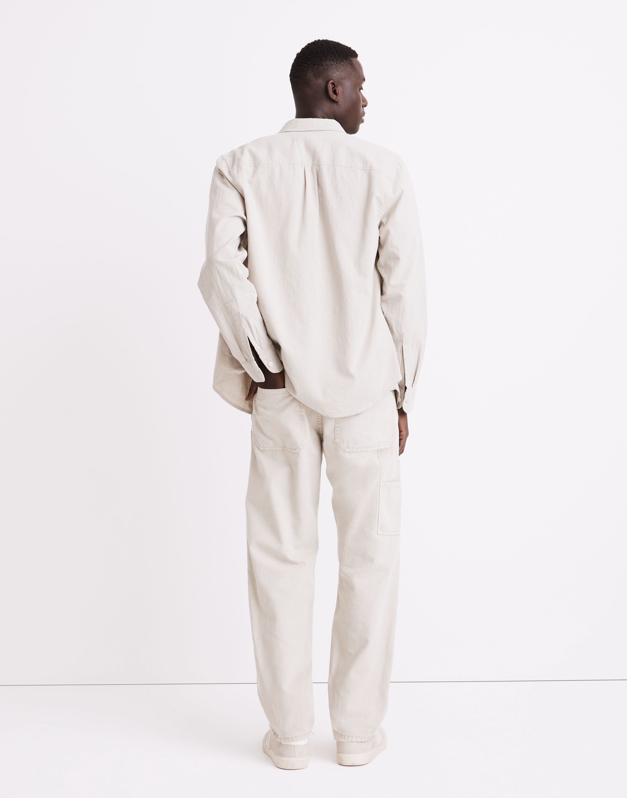 Relaxed Straight Lightweight Workwear Pants