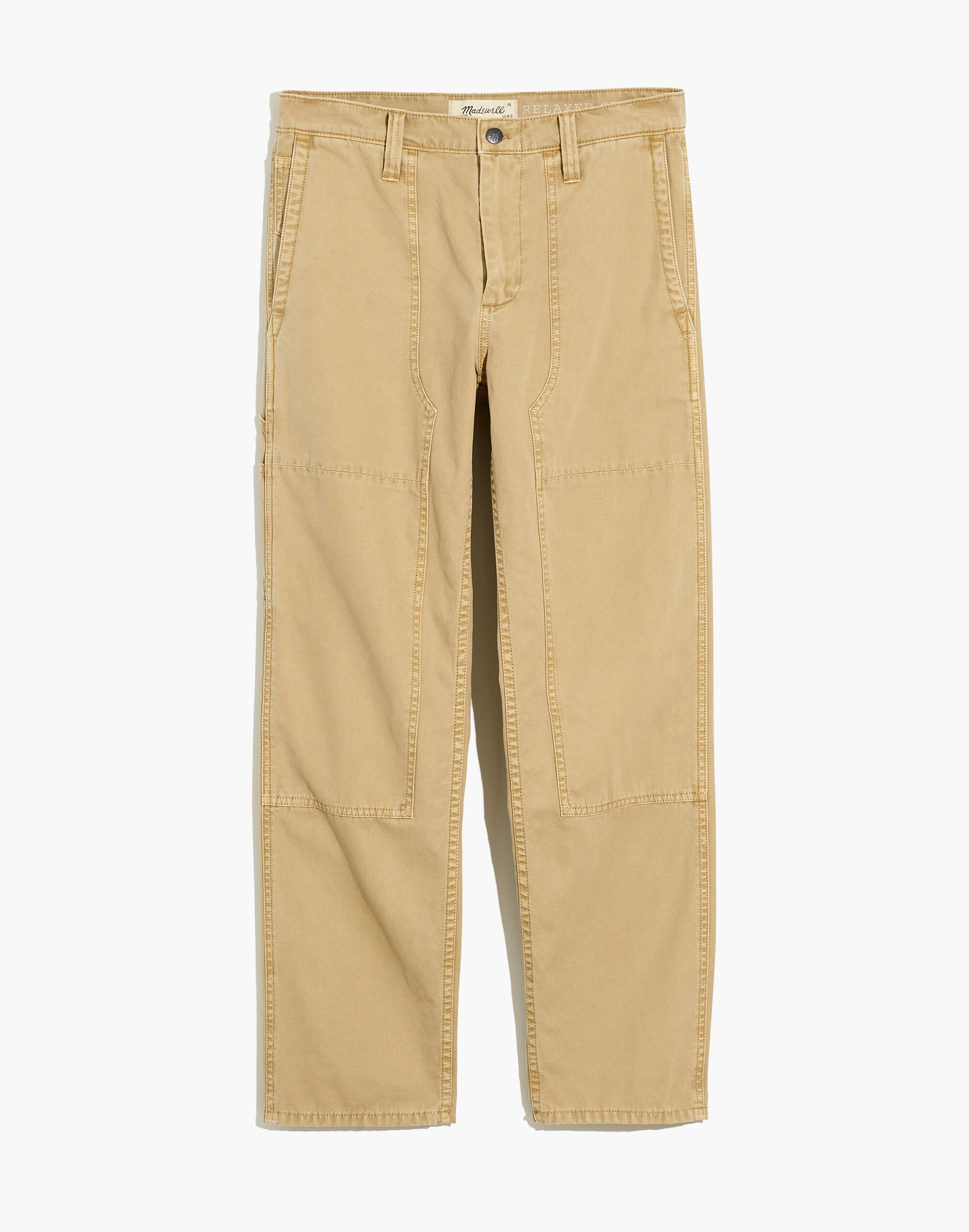 Relaxed Straight Lightweight Workwear Pants