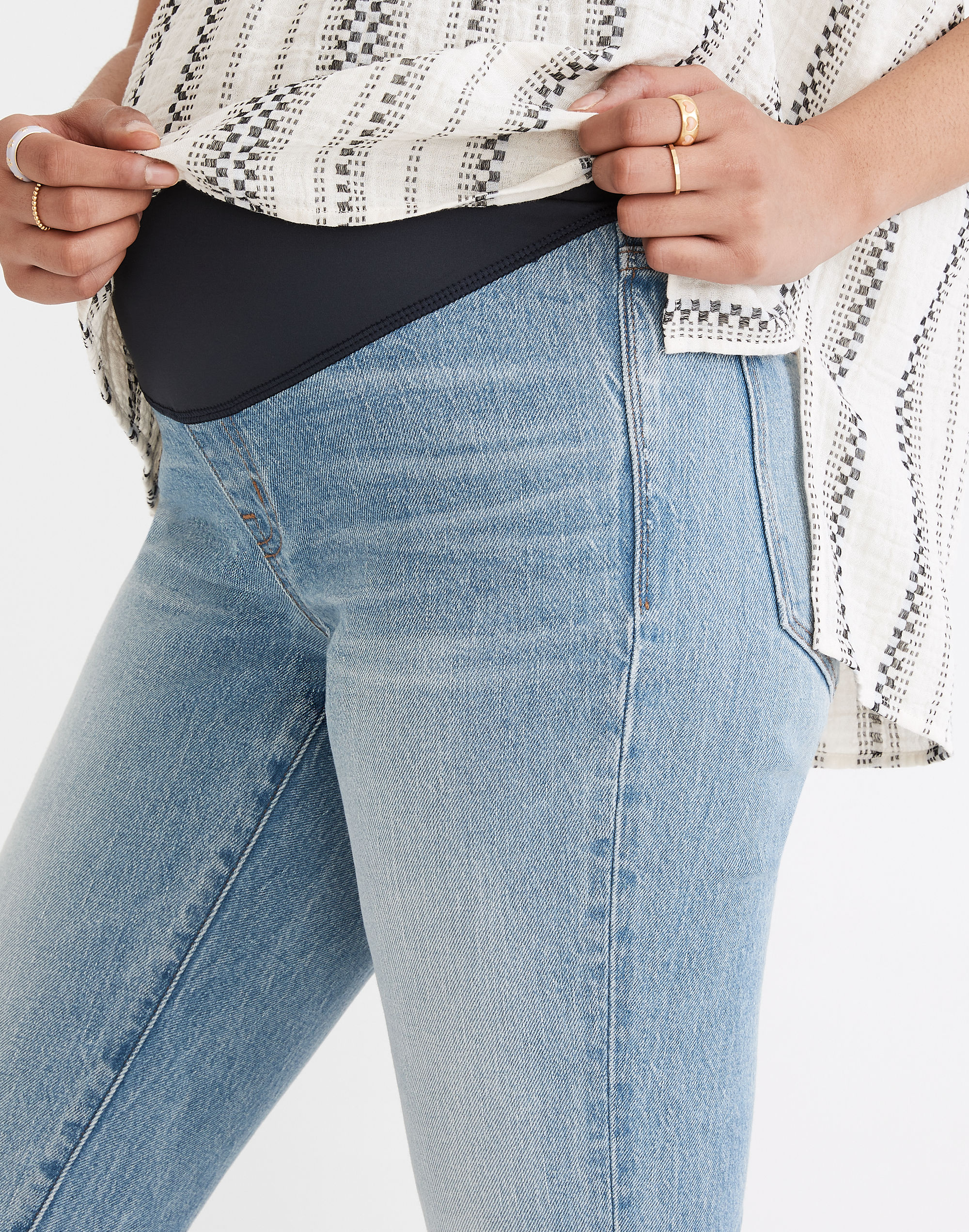 Maternity Over-the-Belly Perfect Vintage Jeans in Coney Wash