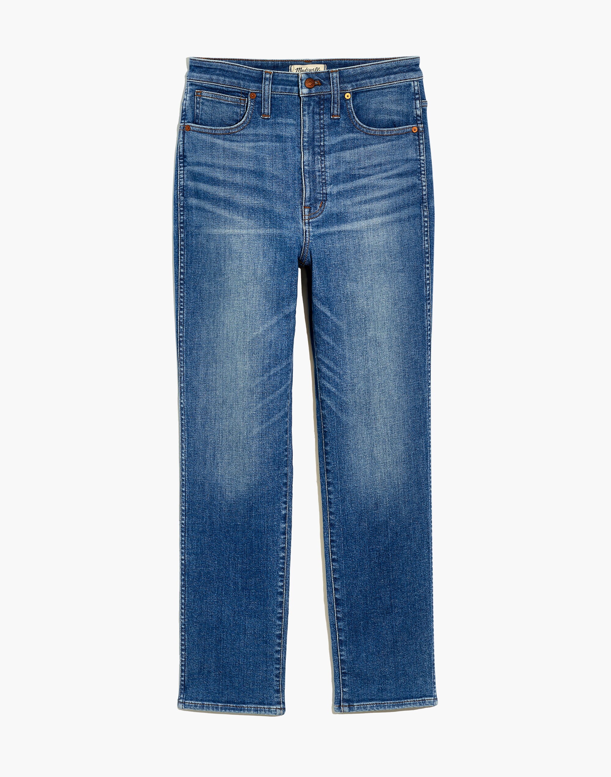 Curvy Stovepipe Jeans in Euclid Wash