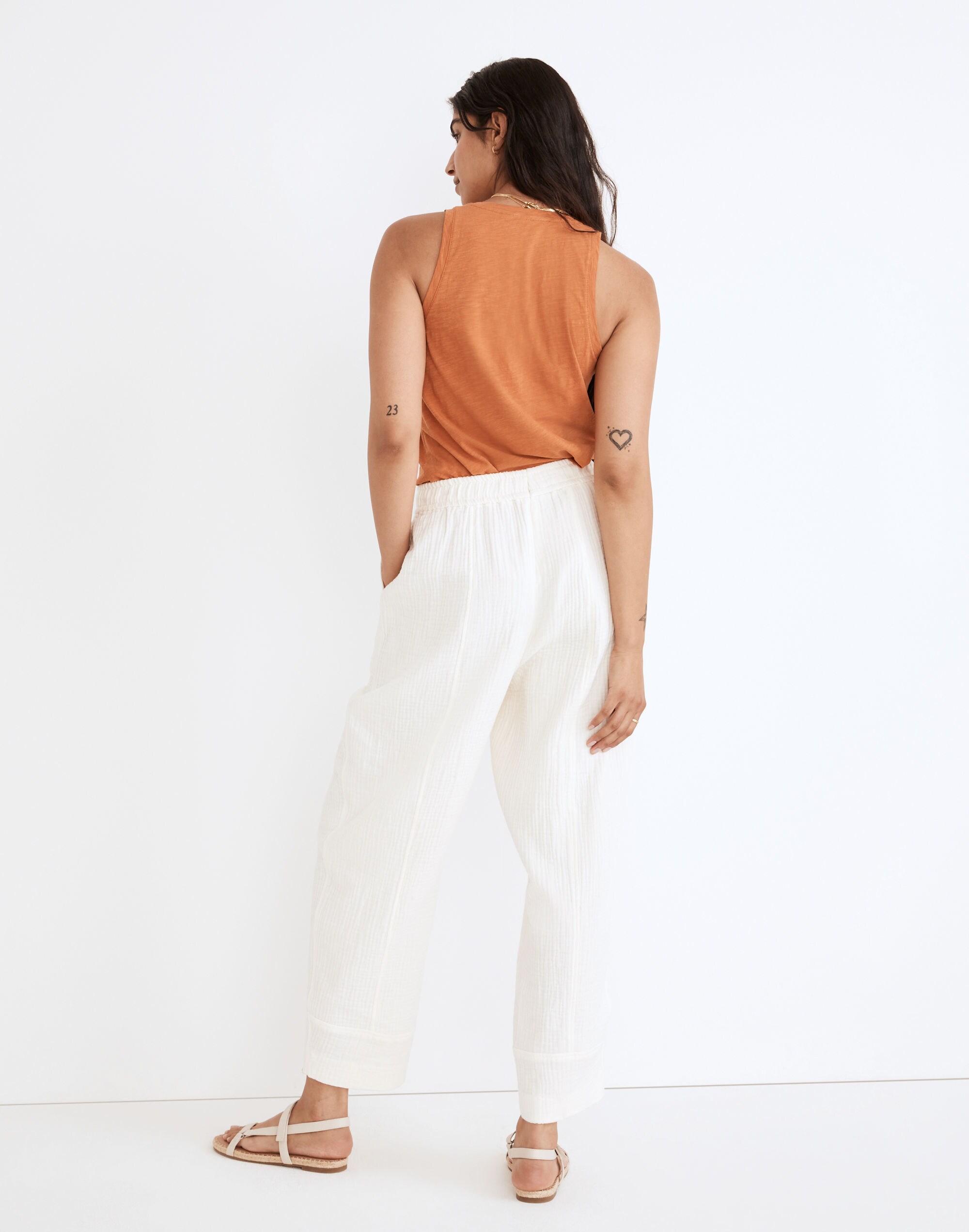 Petite Lightspun Pull-On Balloon Pants