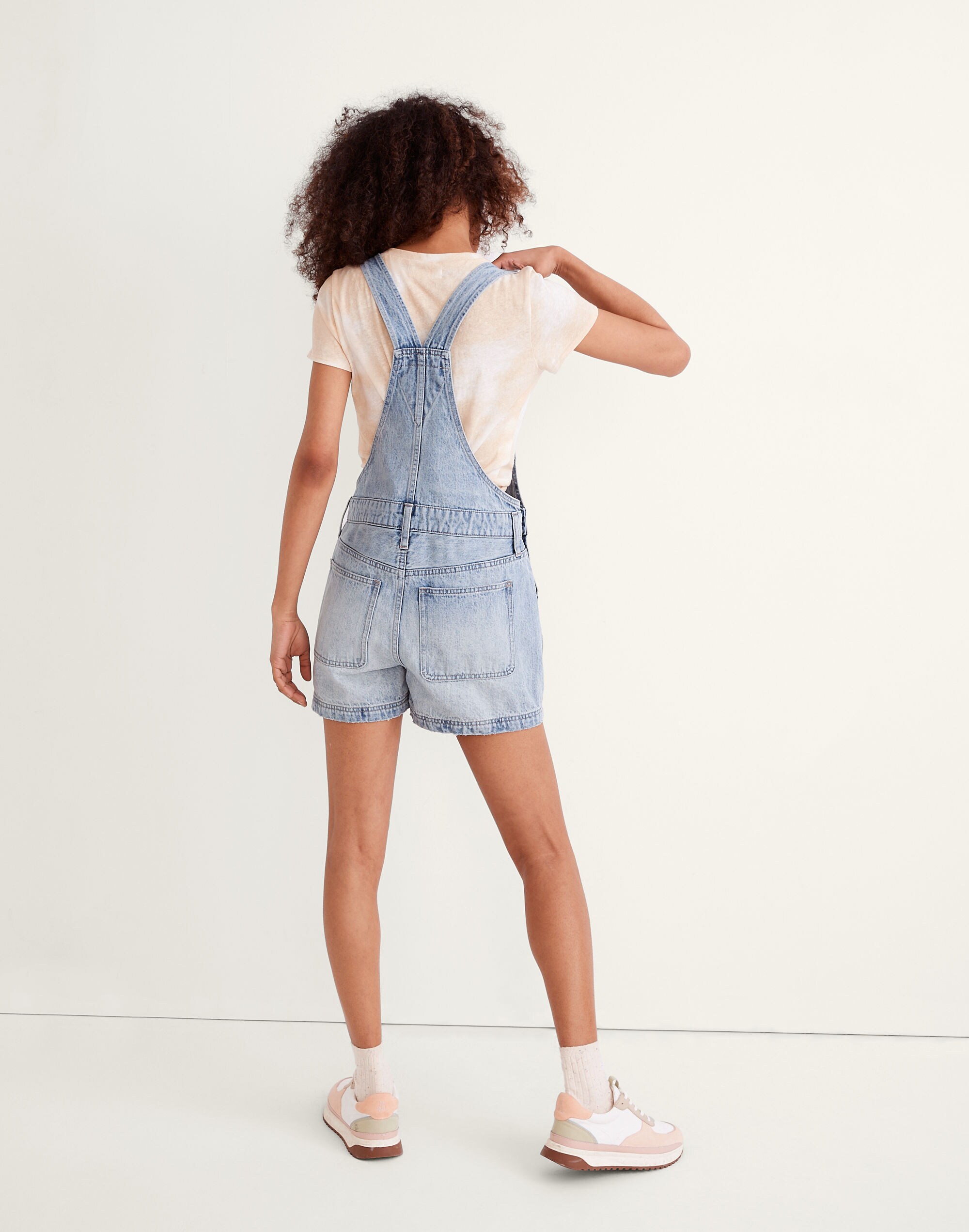 Corsica Short Overalls in Wardell Wash
