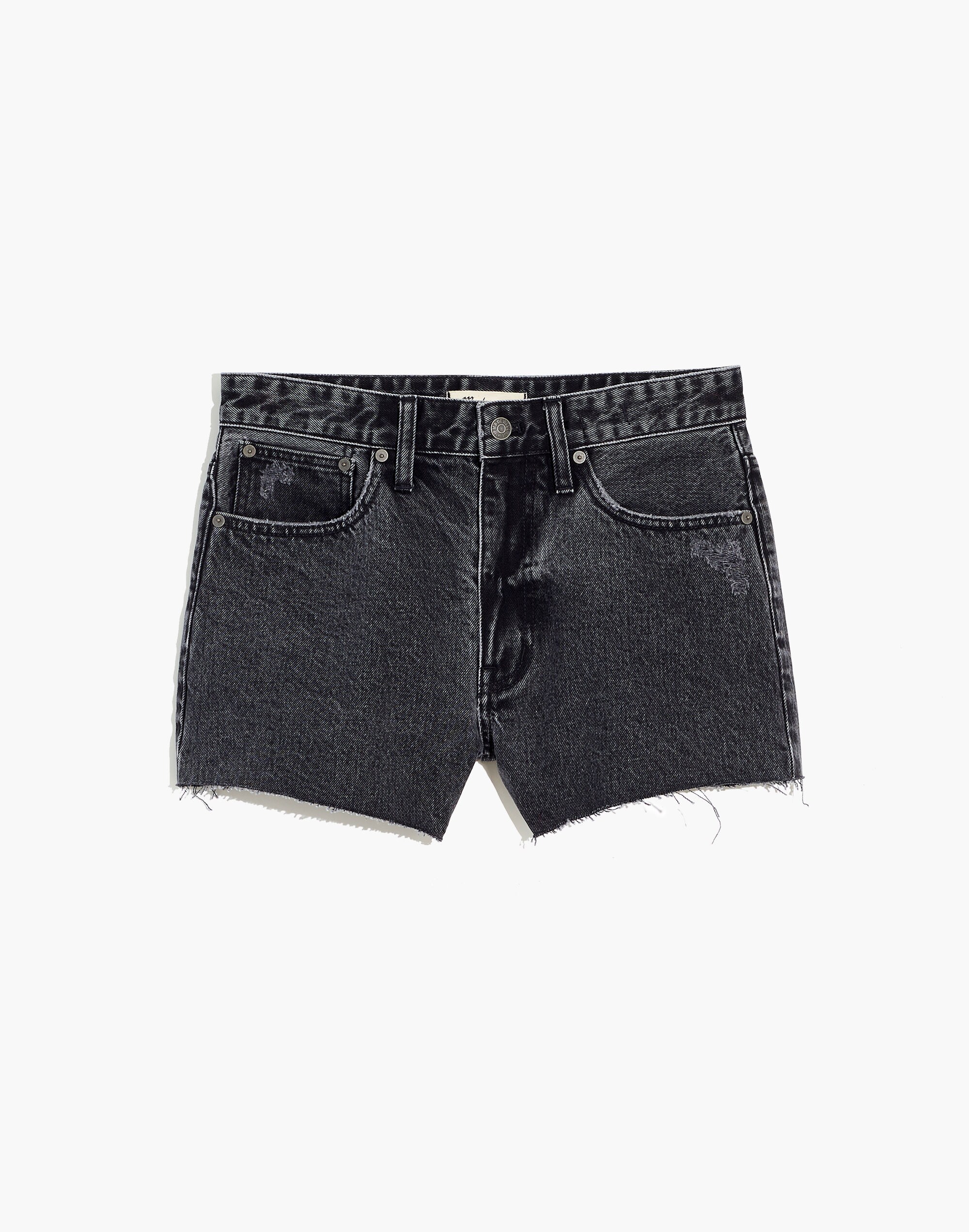 Relaxed Denim Shorts in Haywood Wash