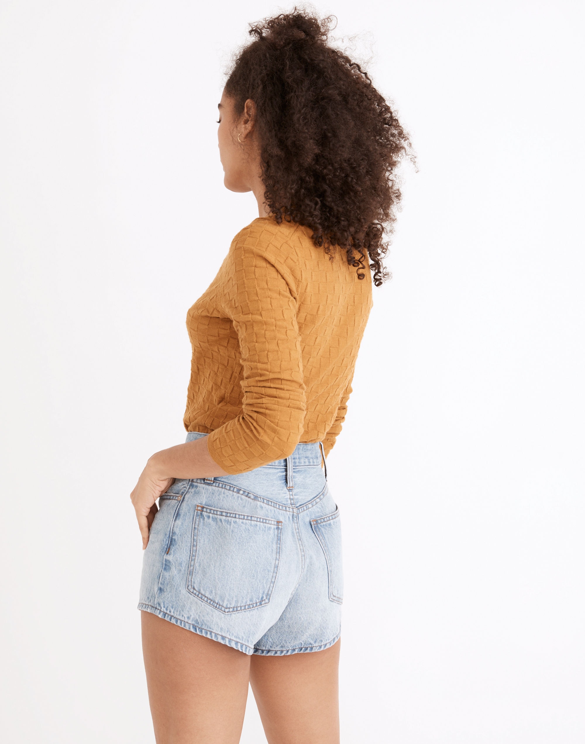 Dolphin Jean Shorts in Cadell Wash