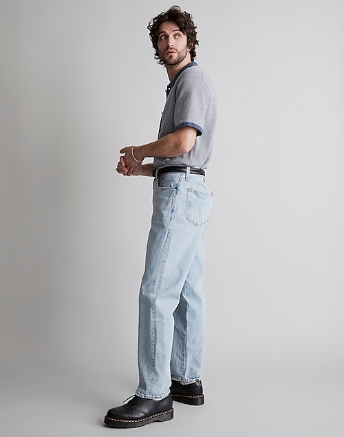 Vintage Straight Jeans in Becklow Wash