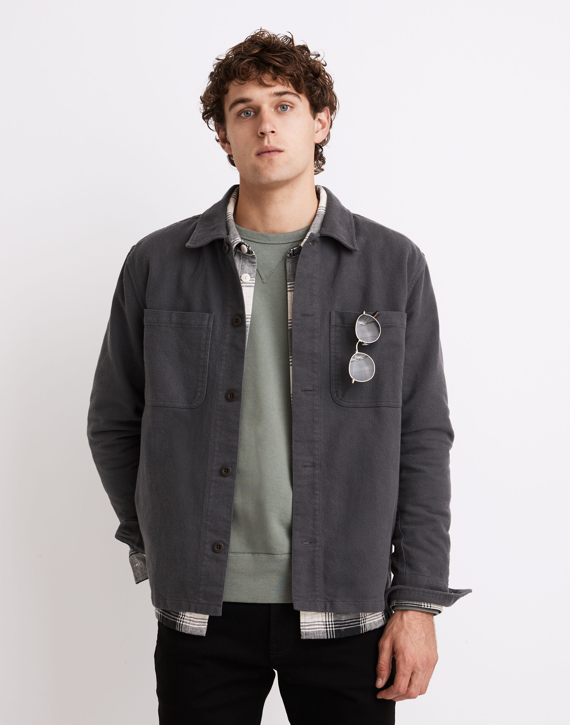 Boxy Shirt-Jacket | Madewell