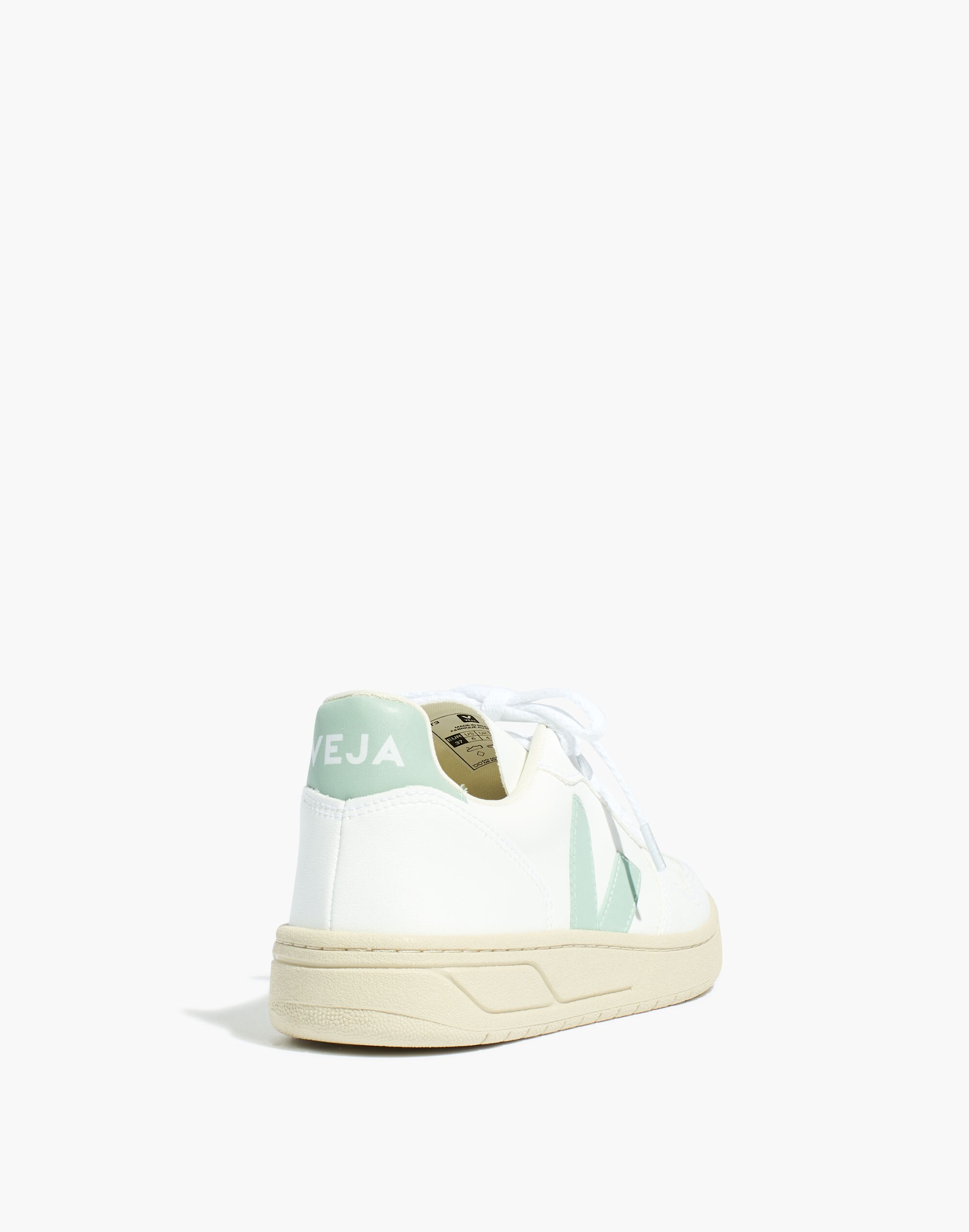Veja&trade; Vegan Leather V-10 Sneakers in White Matcha