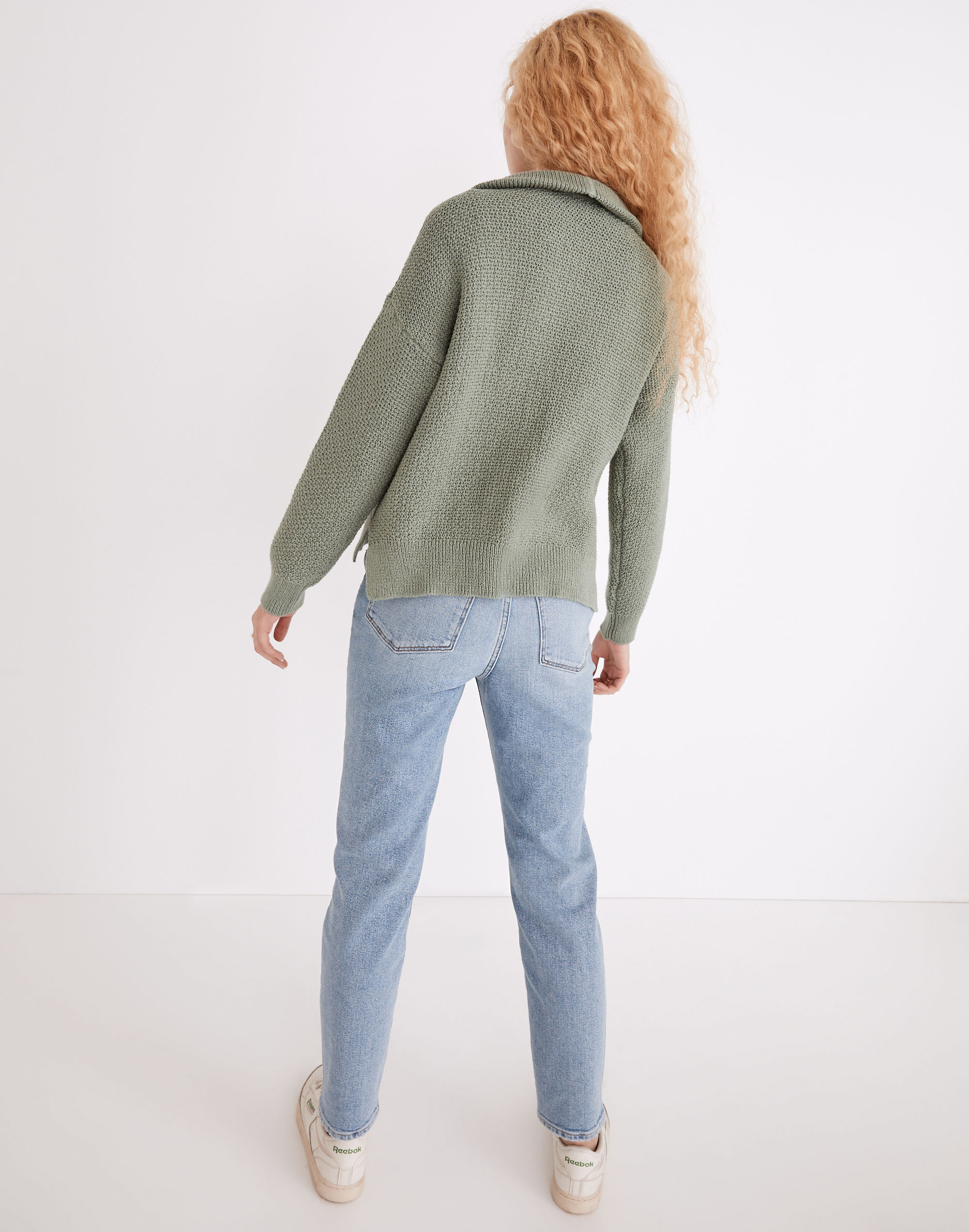 Canby Button Mockneck Sweater