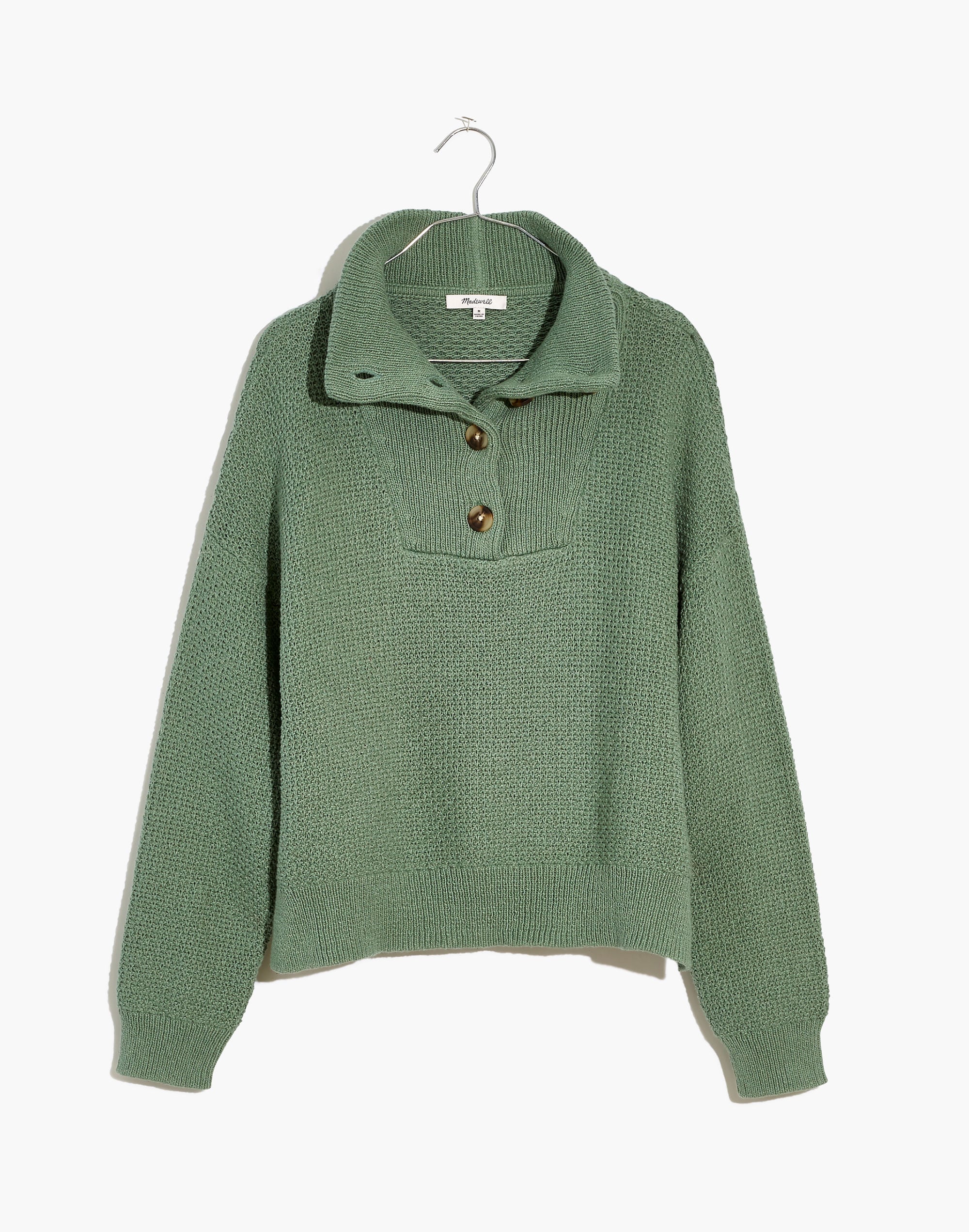 Canby Button Mockneck Sweater