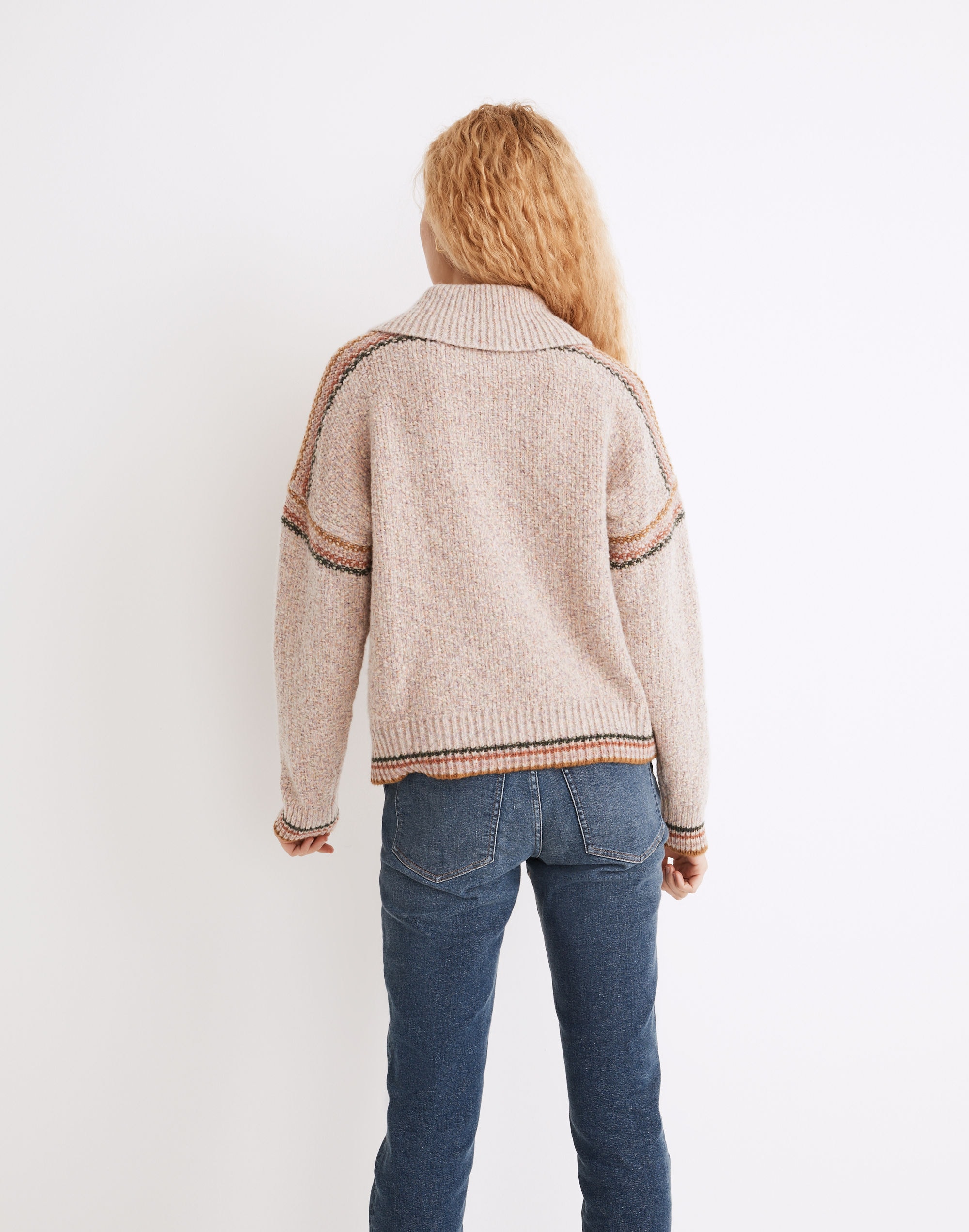 Kentwood Shawl-Collar Pullover Sweater