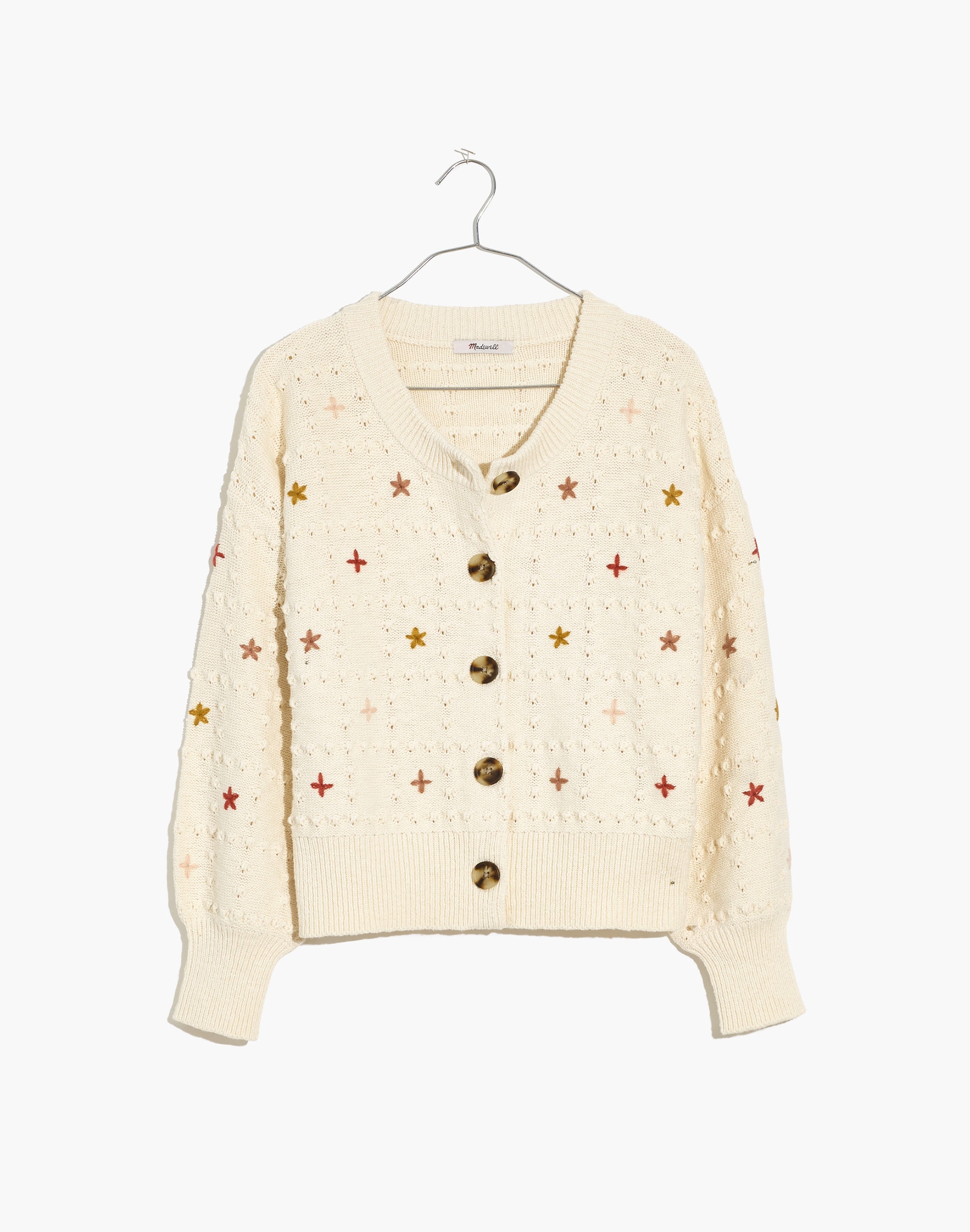 Embroidered Sandlin Cardigan Sweater